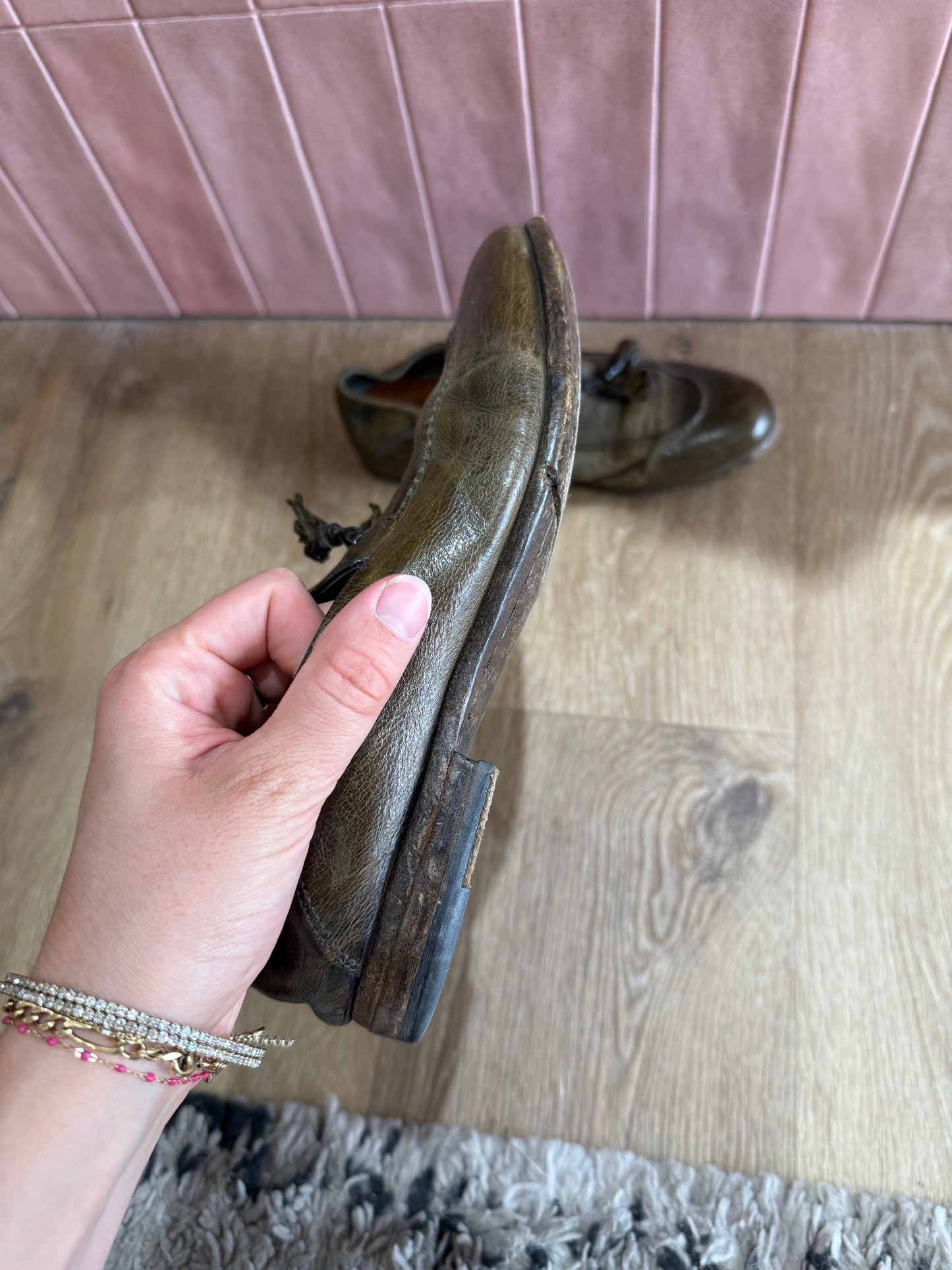 Mocassins Kaki Lemargo 37.5