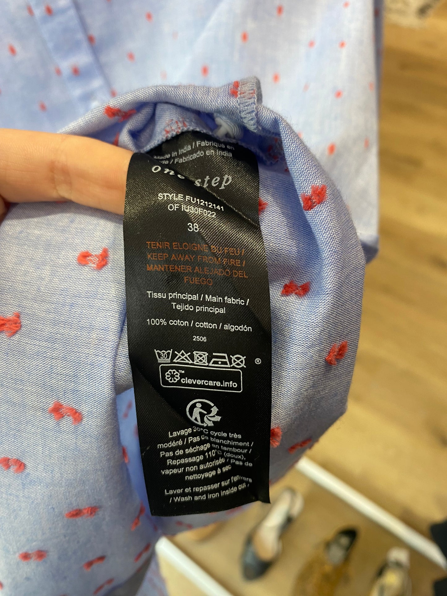 Chemise One step T.38