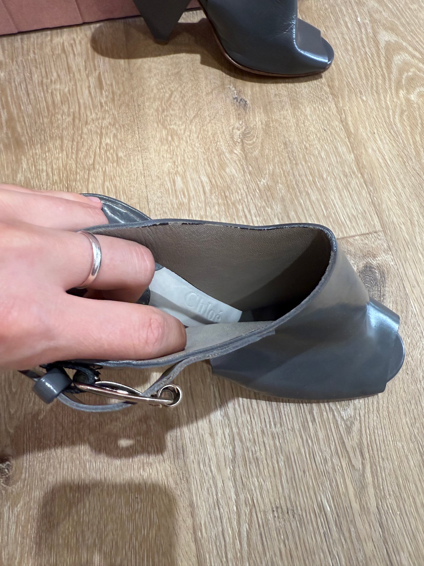 Sandales Chloé à talons T.40