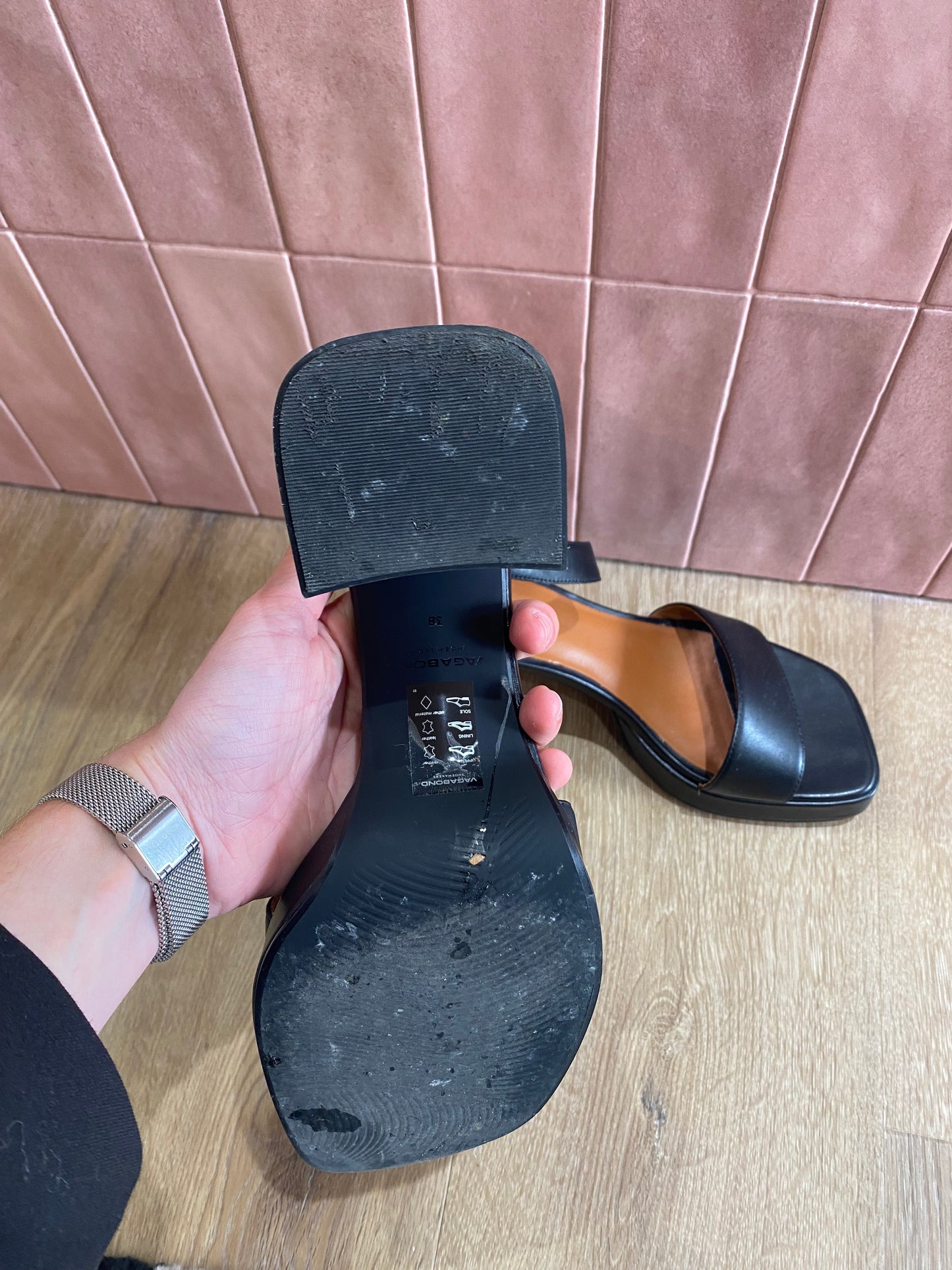 Sandales à talons Vagabond T.38