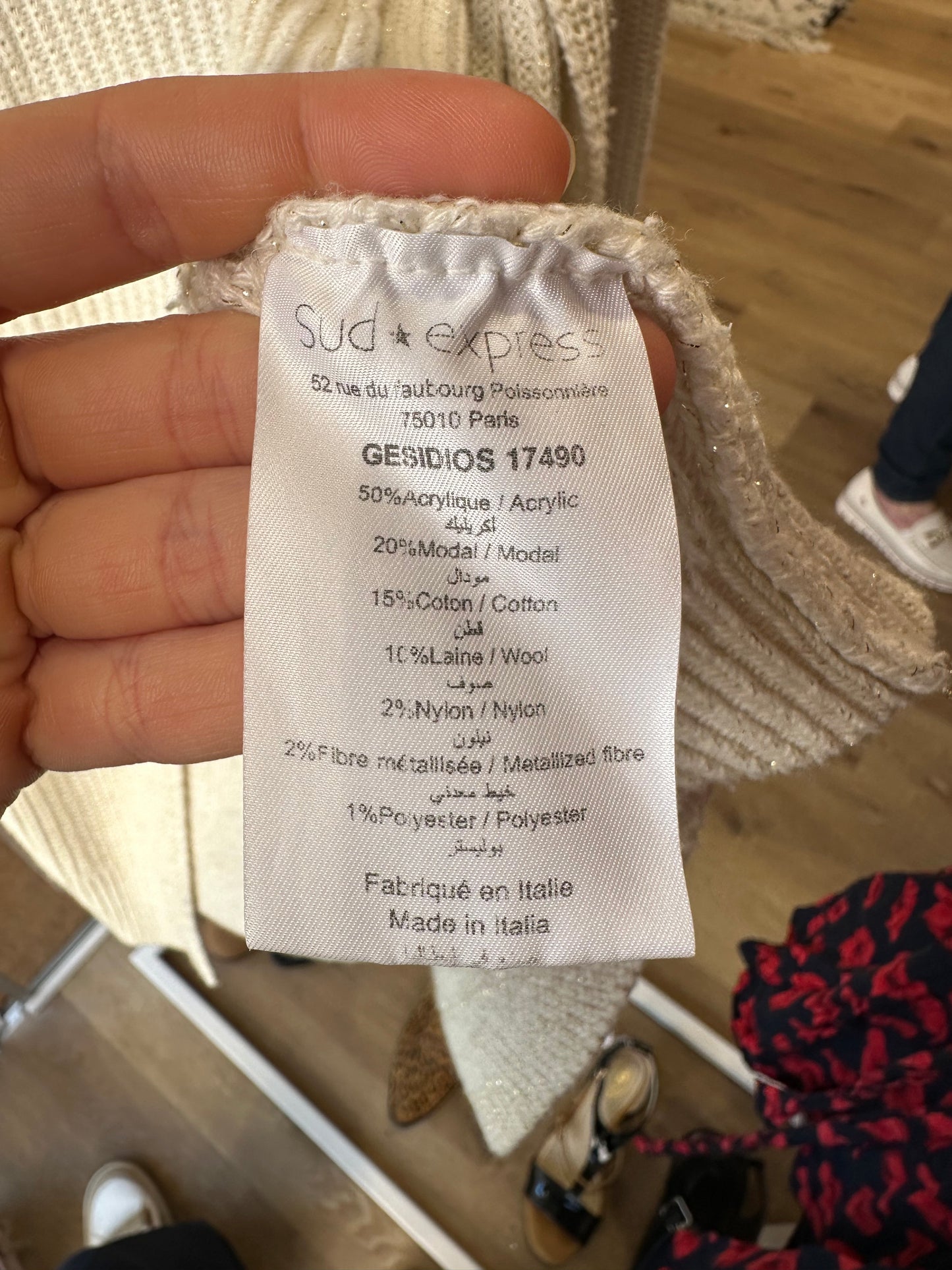 Gilet Sud express T.S