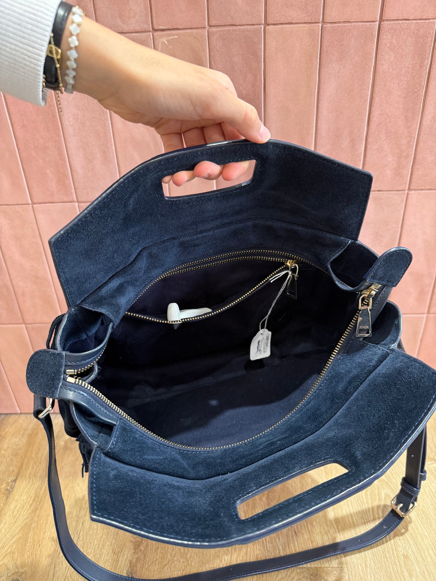 Sac Maje bleu marine Daim