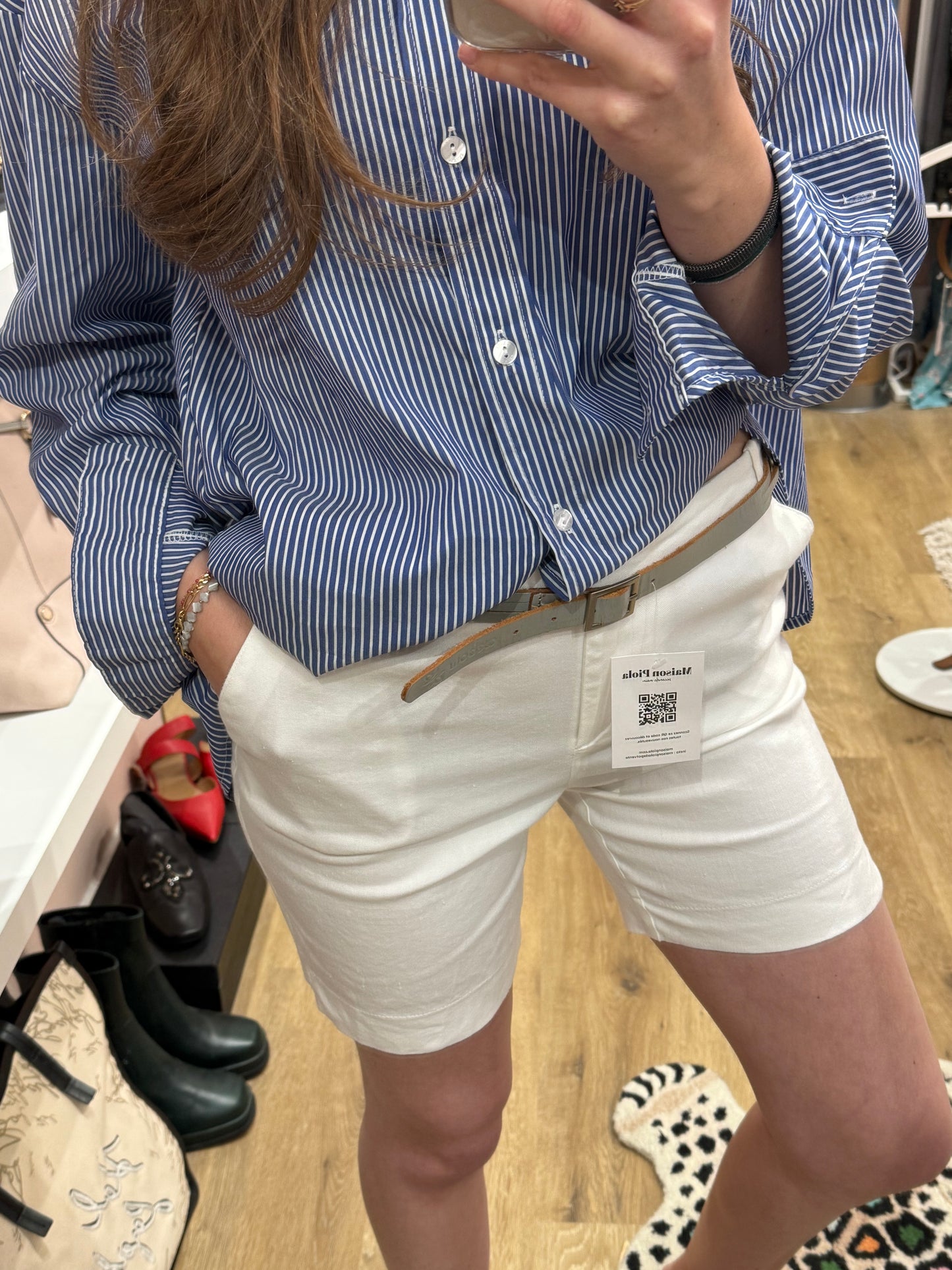Short blanc ikks T.36