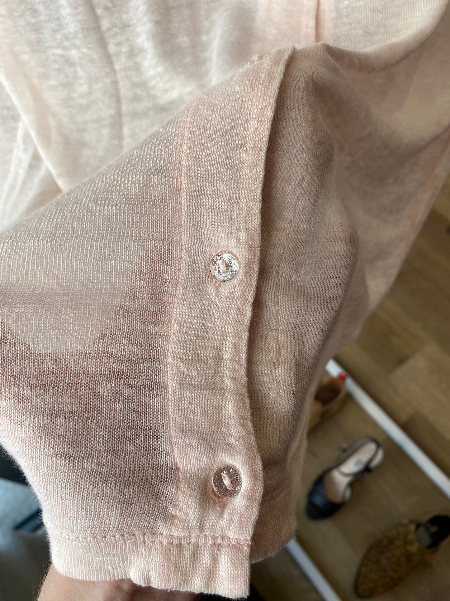T-shirt rose T.M