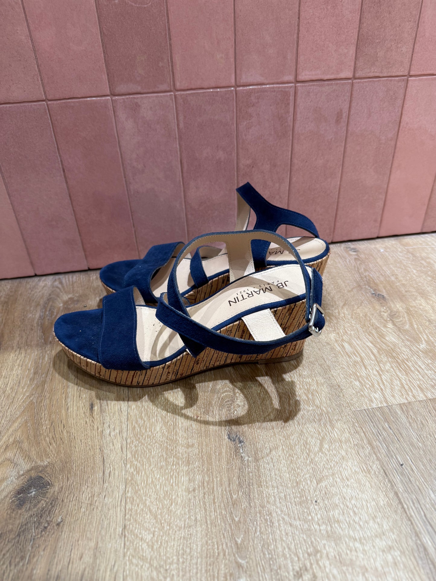Sandales bleu JB Martin T.39