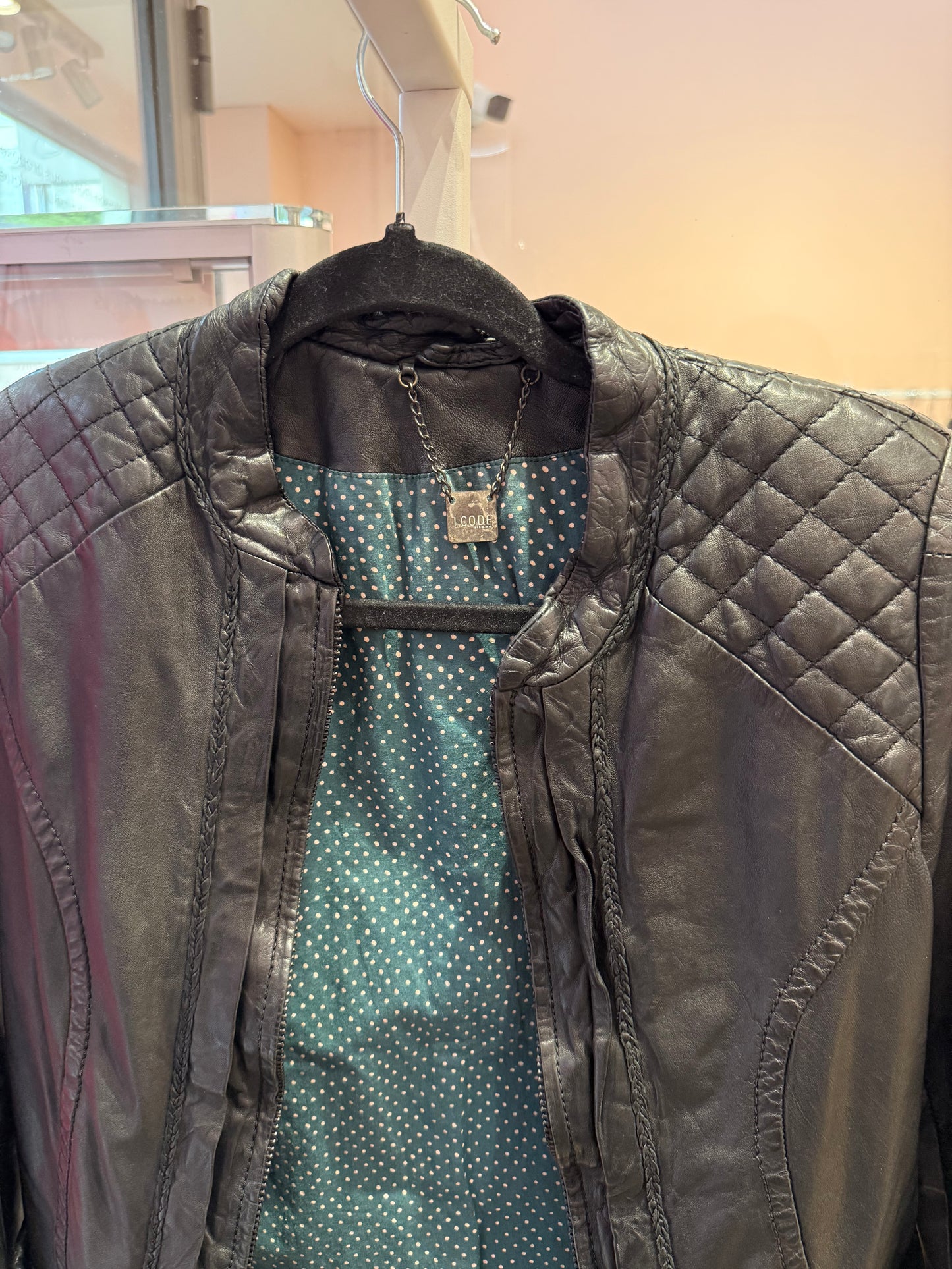 Veste I.code T.36 cuir