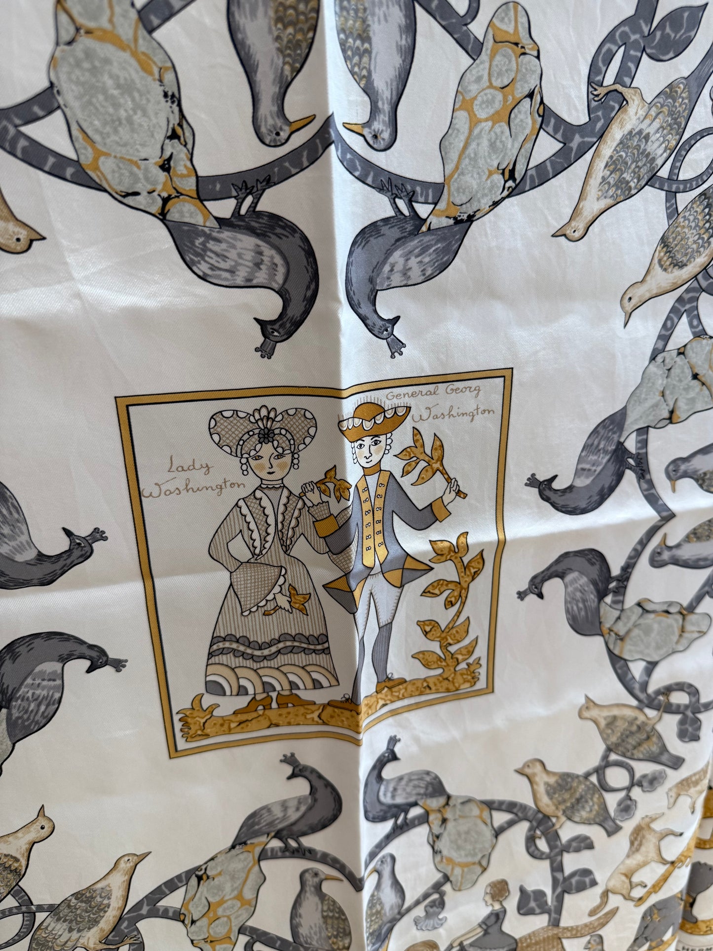 Foulard hermes soie