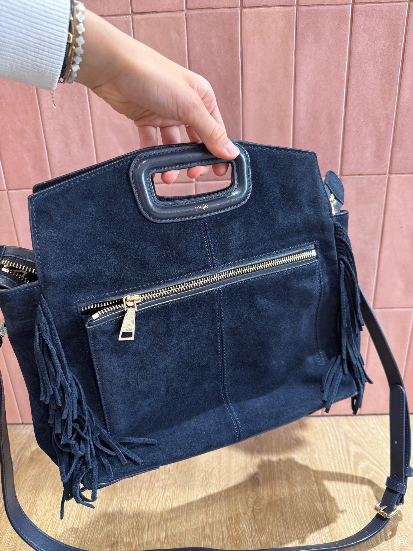 Sac Maje bleu marine Daim