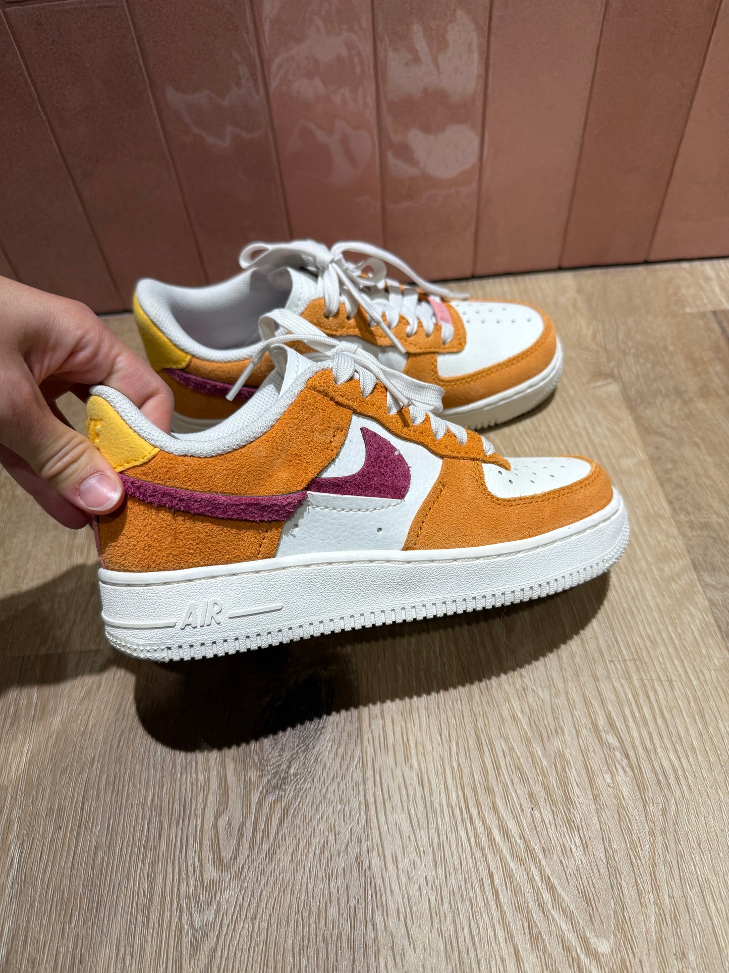 Baskets orange Nike 36