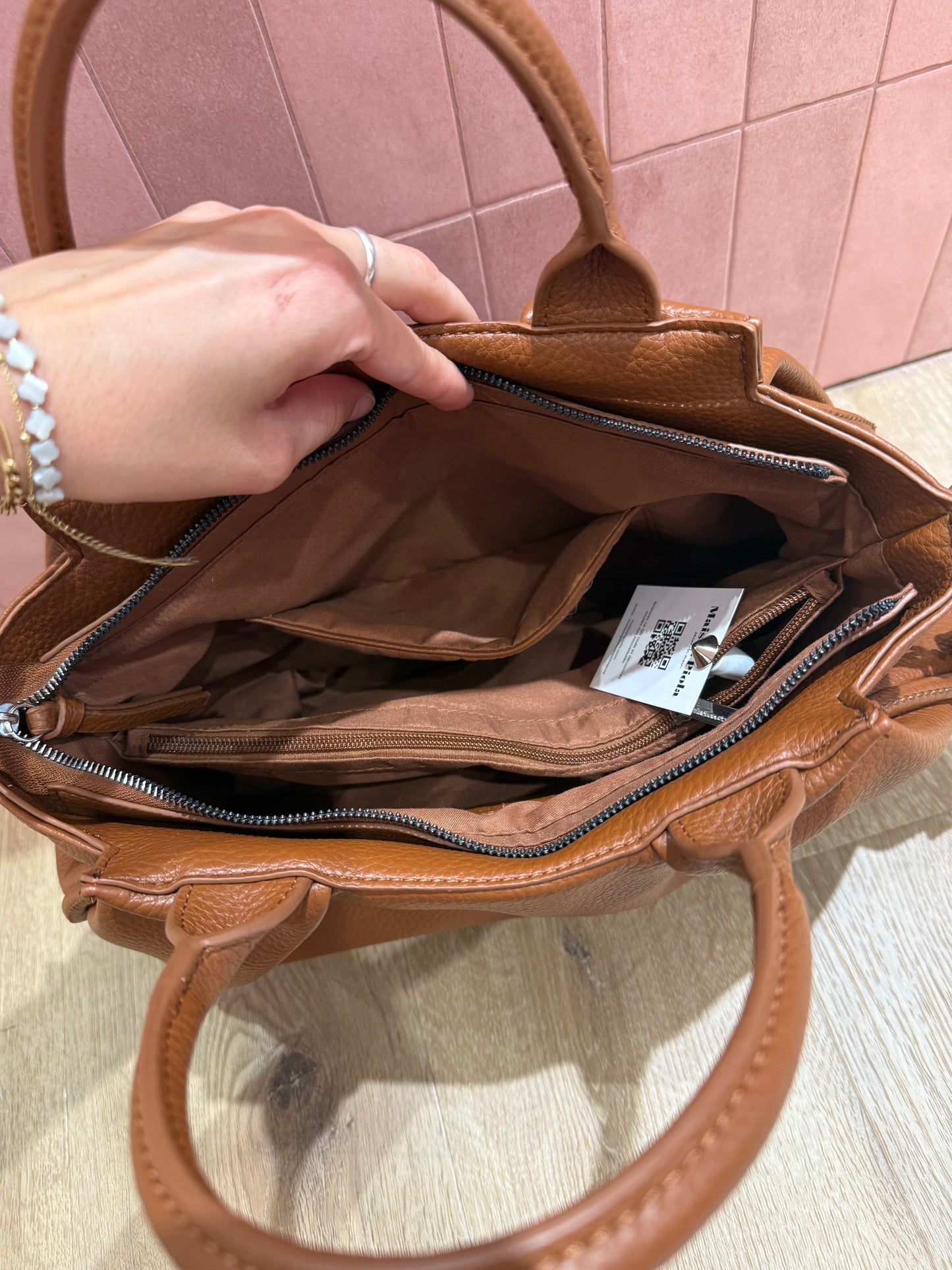 Sac tamaris cuir