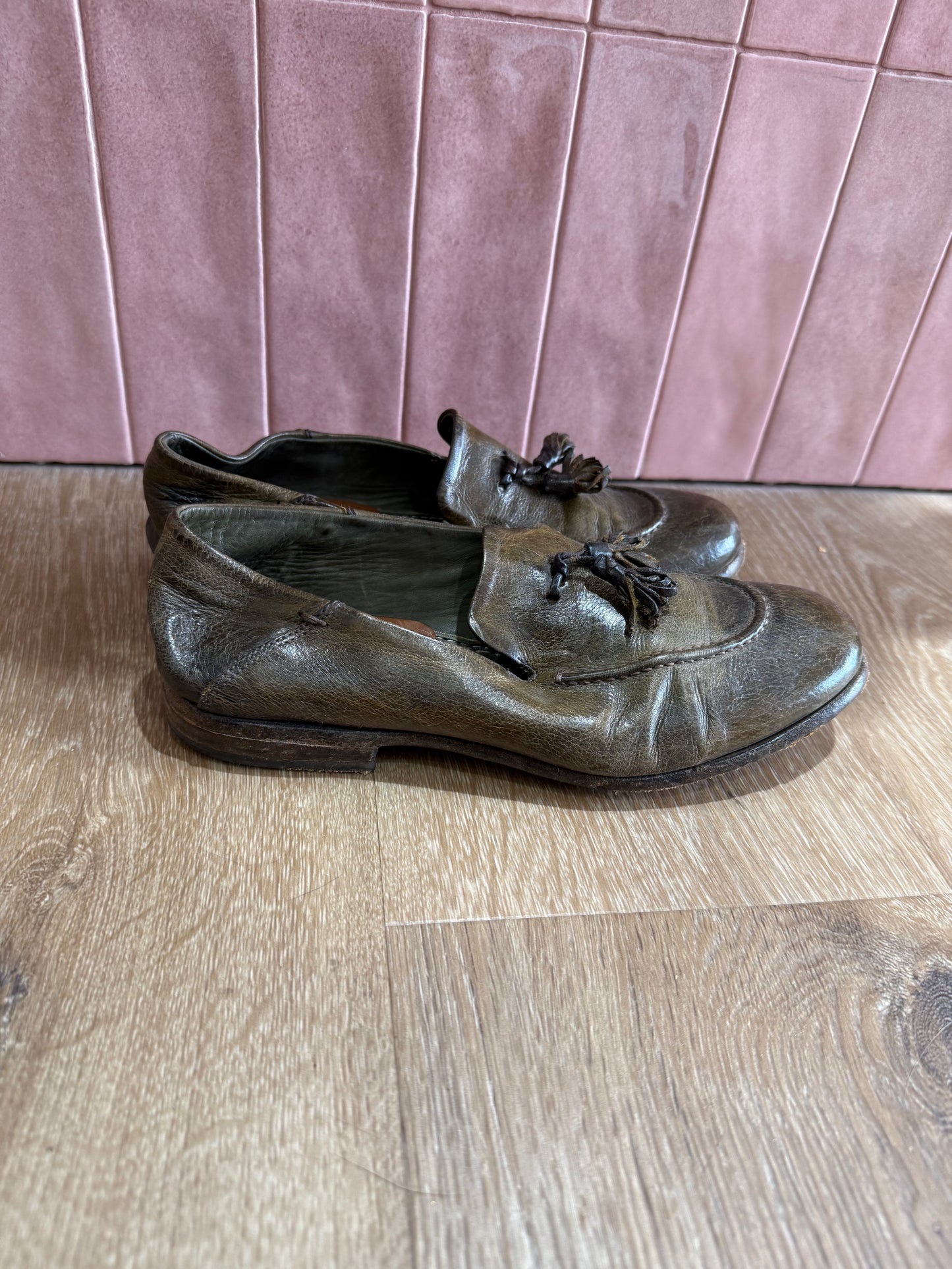 Mocassins Kaki Lemargo 37.5