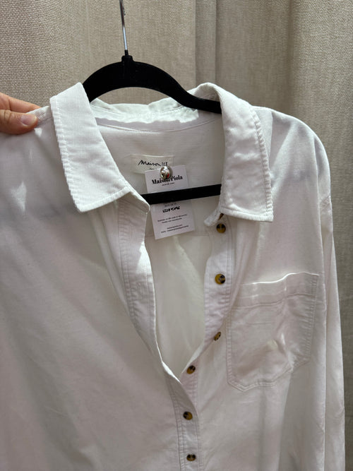 Chemise velours Maison 123 T.44
