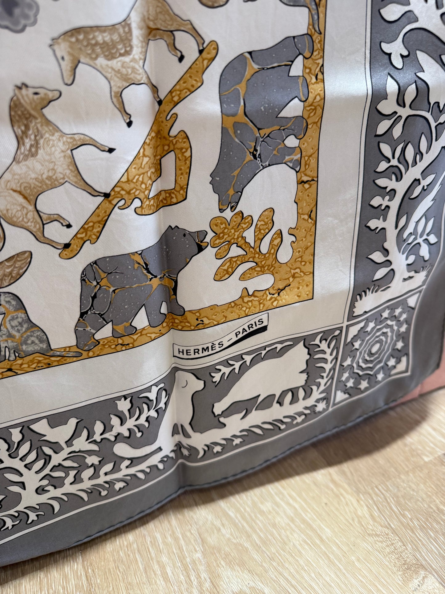 Foulard hermes soie