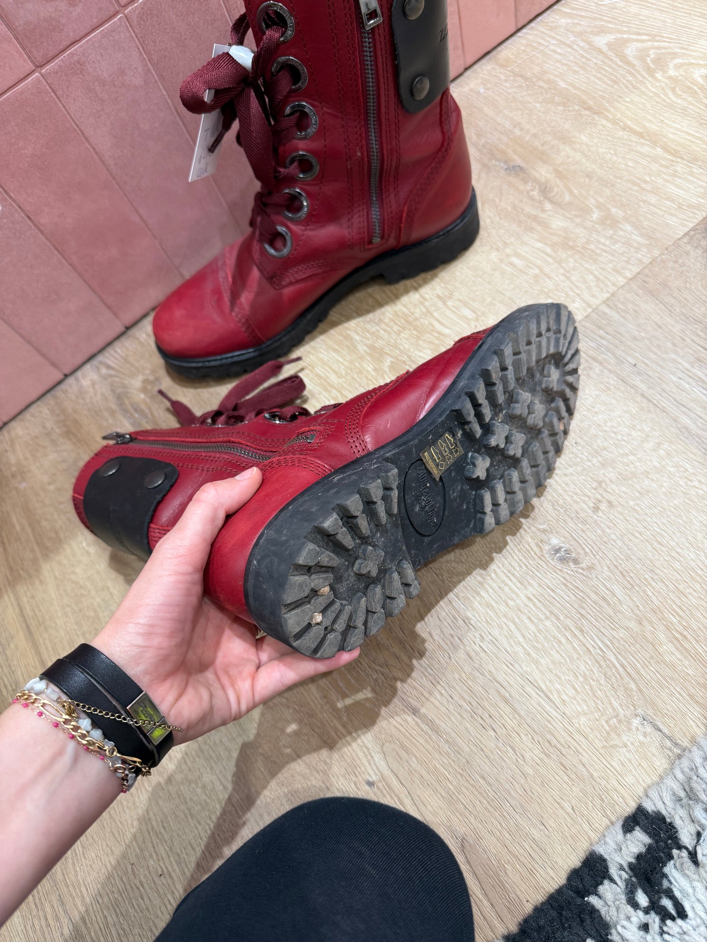 Bottines Zadig & voltaire T.40 cuir