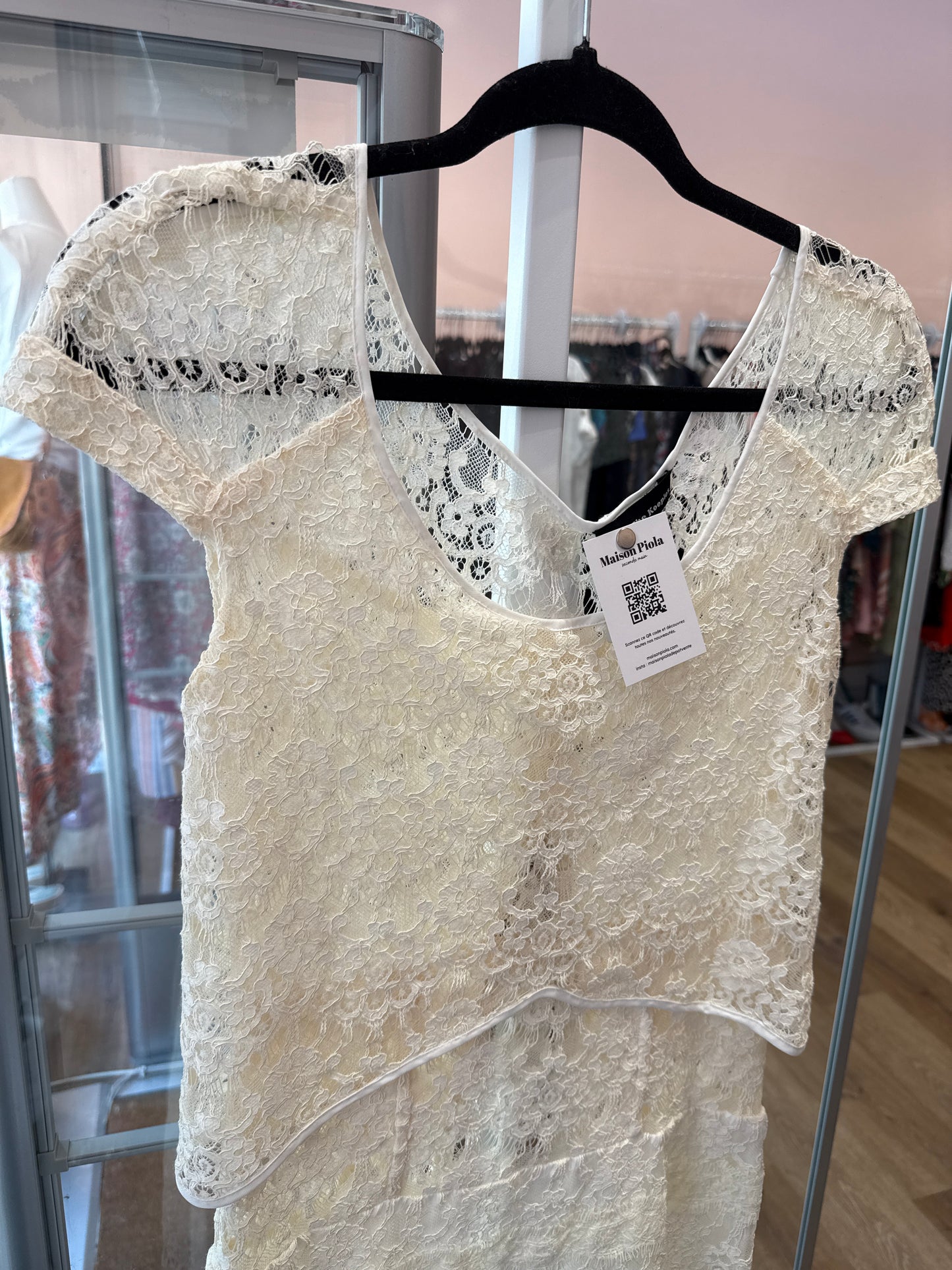 Robe dentelle the kooples