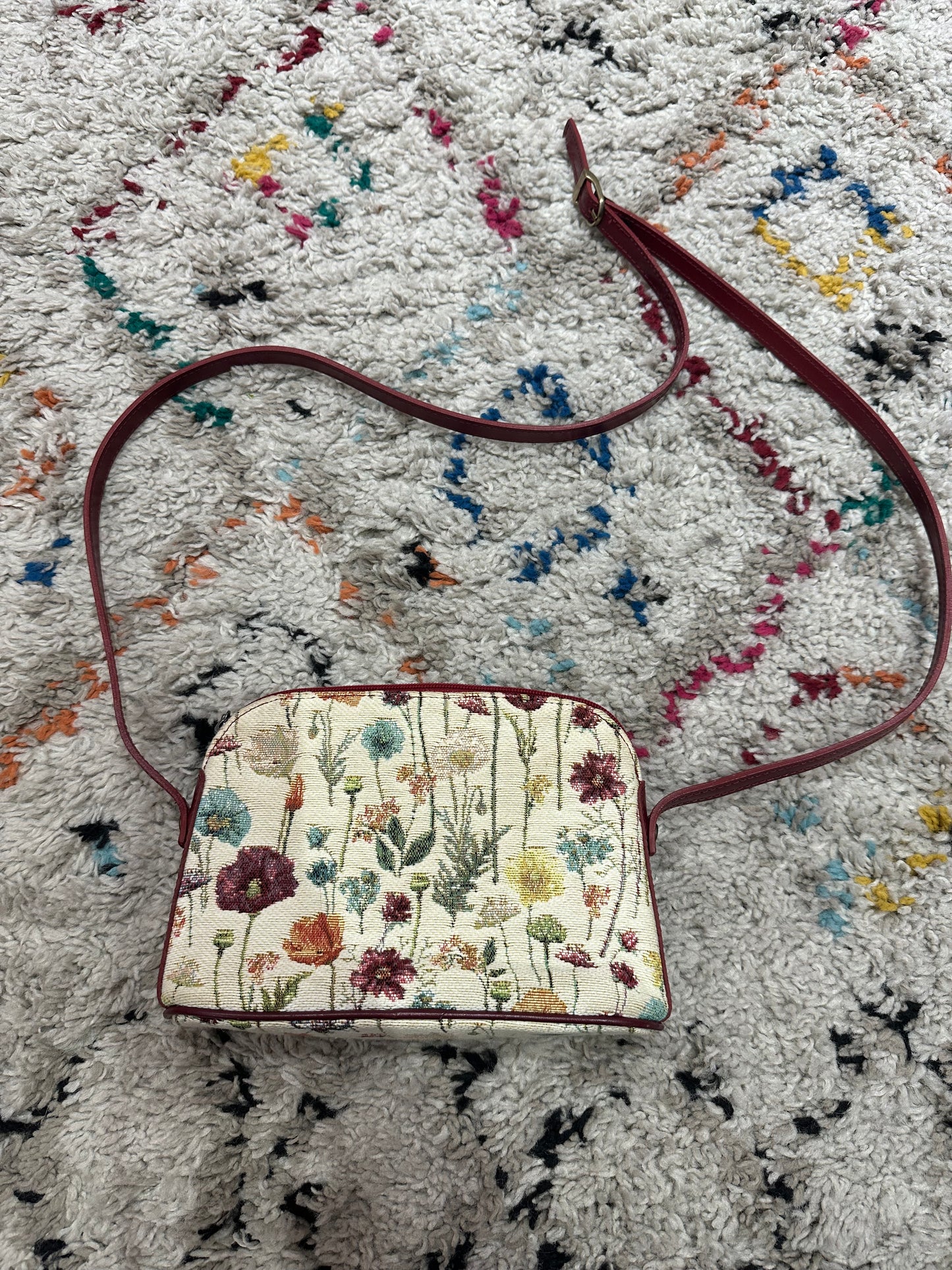 Sac broderie Fleurs