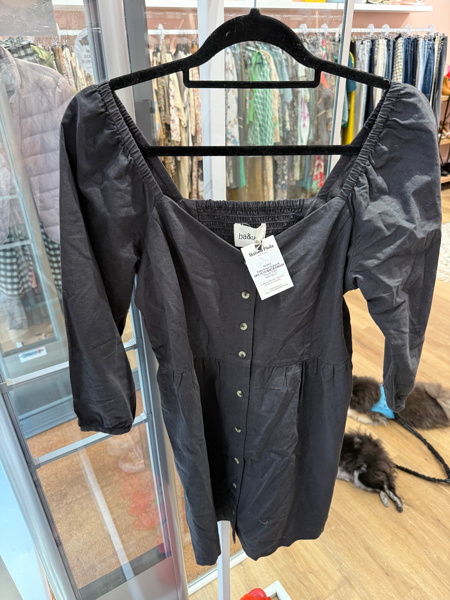Robe Grise Ba&sh M