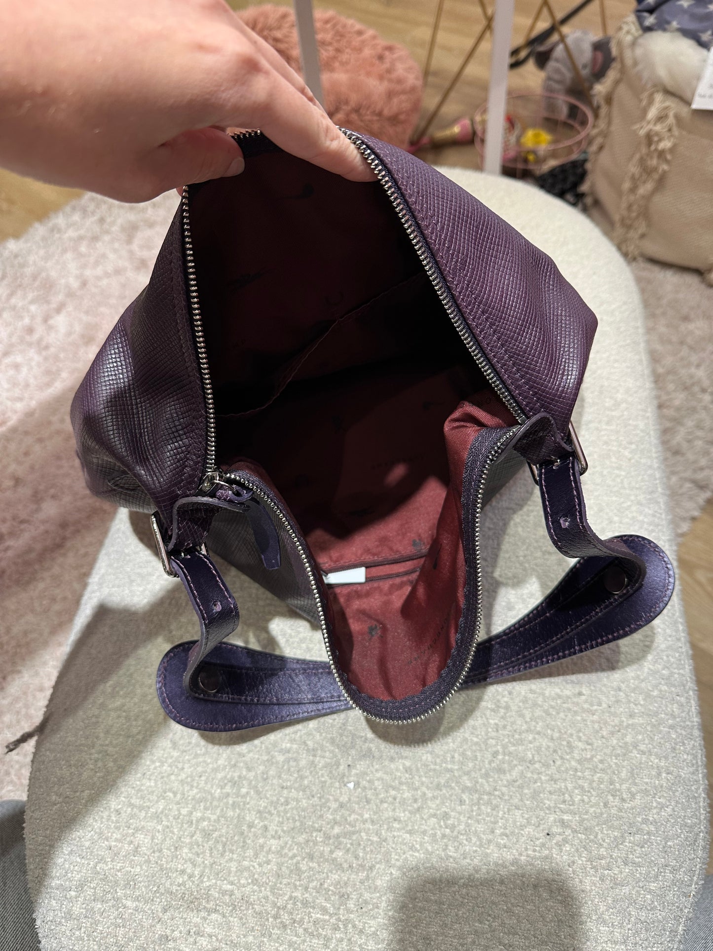 Sac Longchamp en cuir