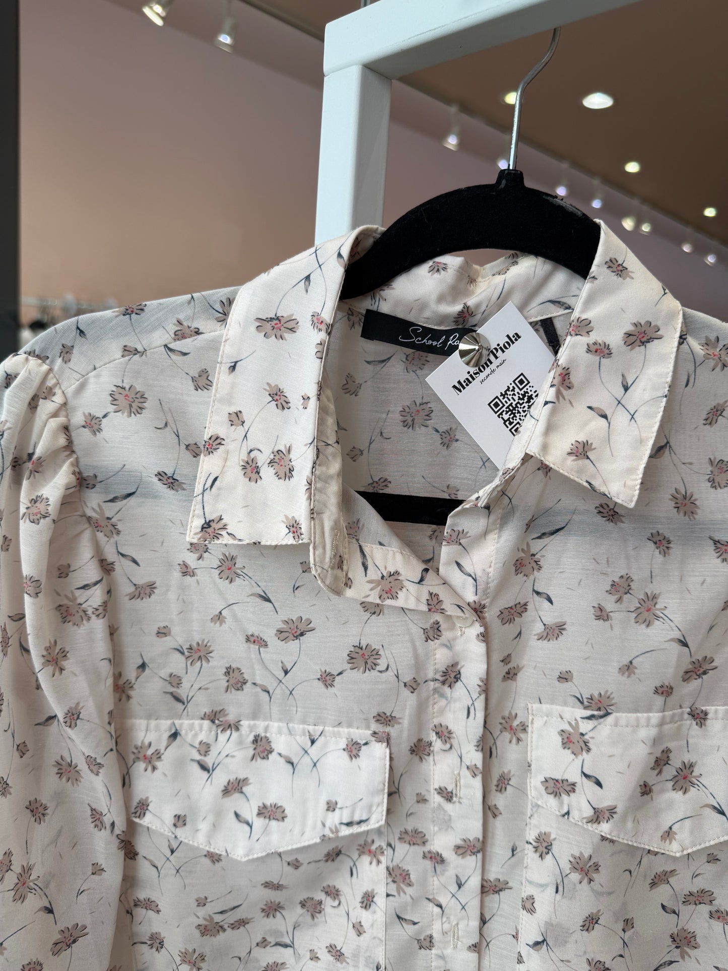 Chemise blanche school rag T.S