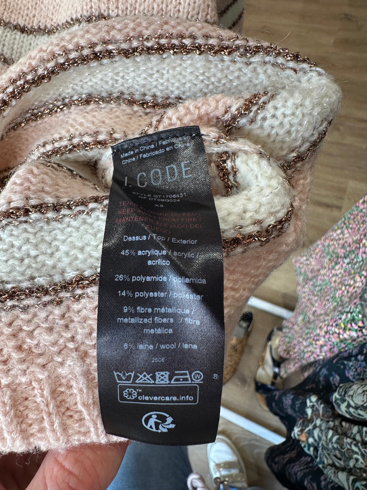Gilet I.code T.XS