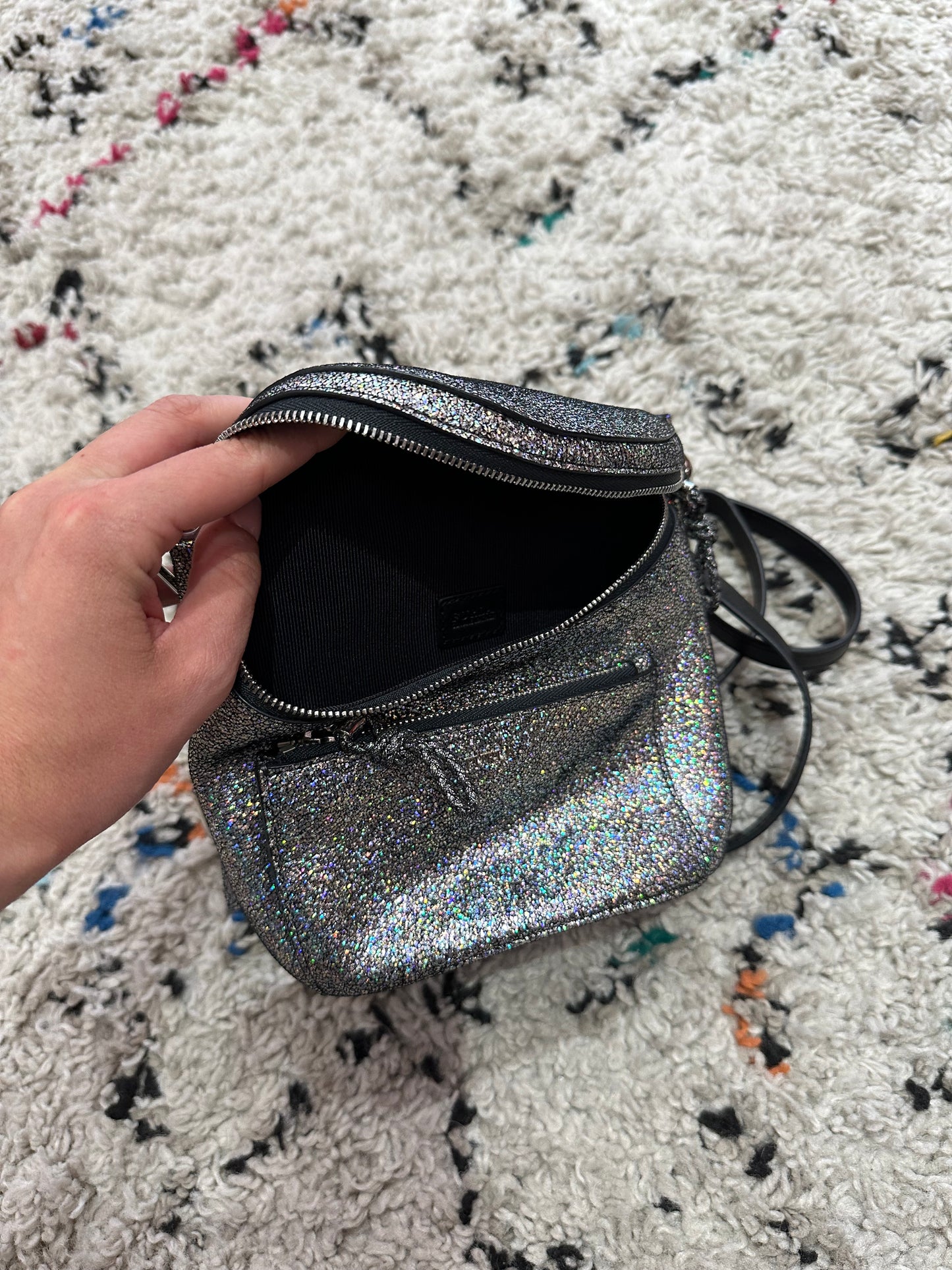Sac Furla à paillettes