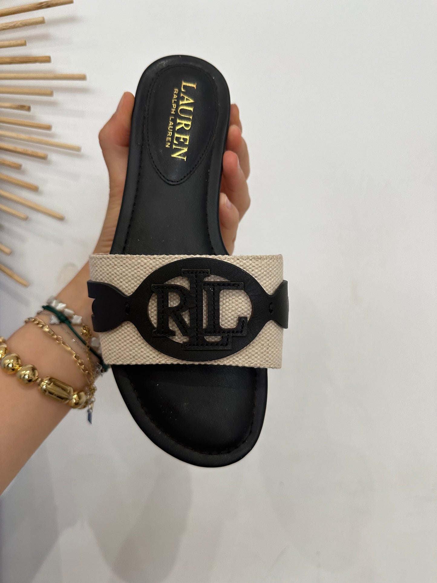 Mules Ralph Lauren T.37 cuir