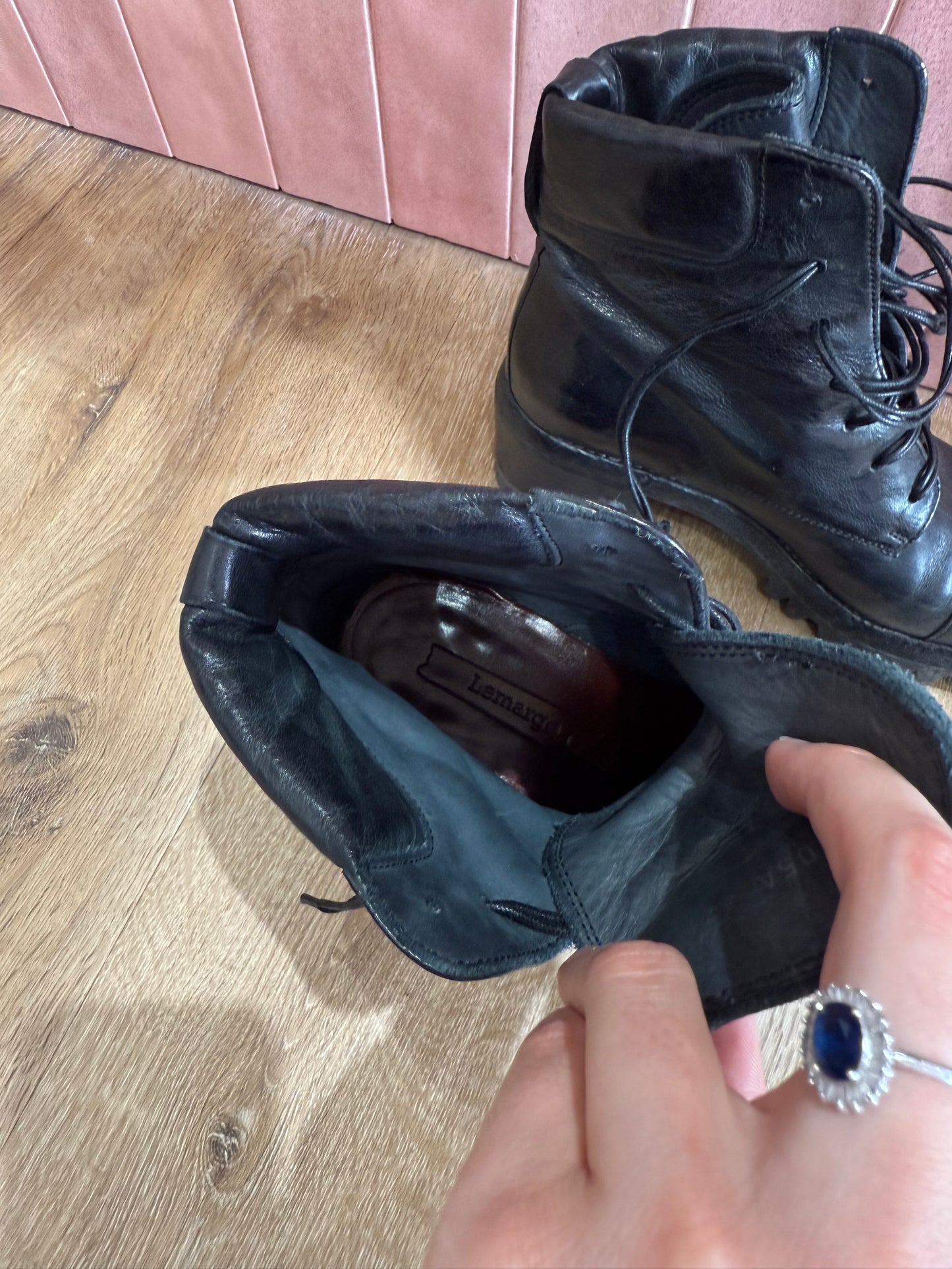 Bottines Noires Lemargo 37/38