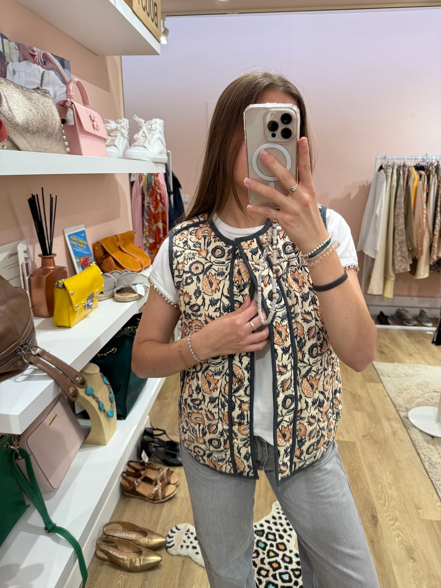 Veste matelassé love stories T.S