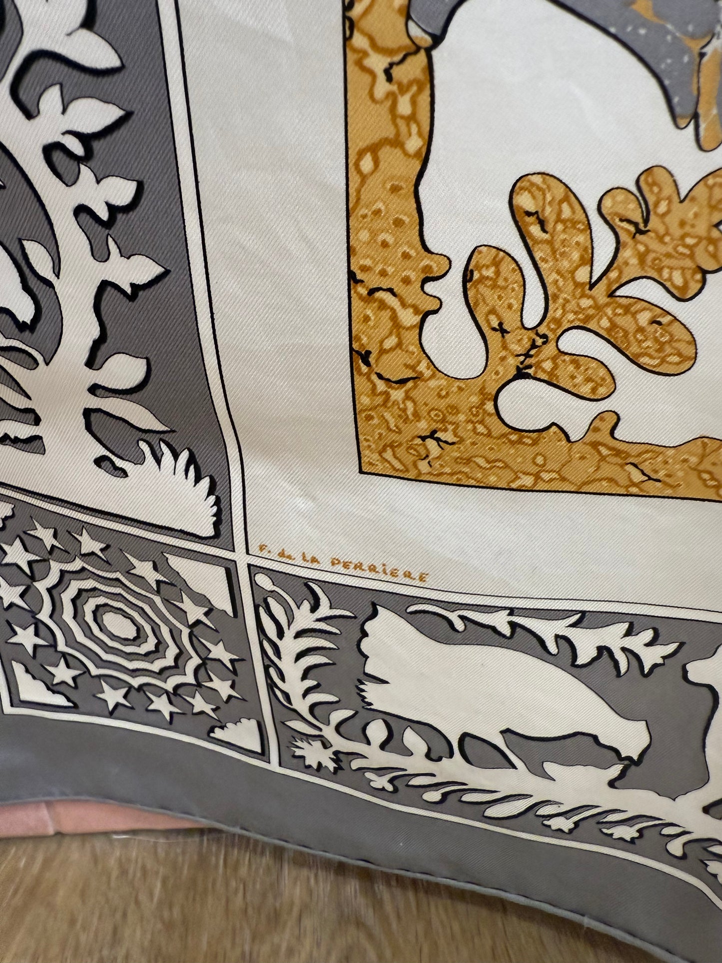 Foulard hermes soie