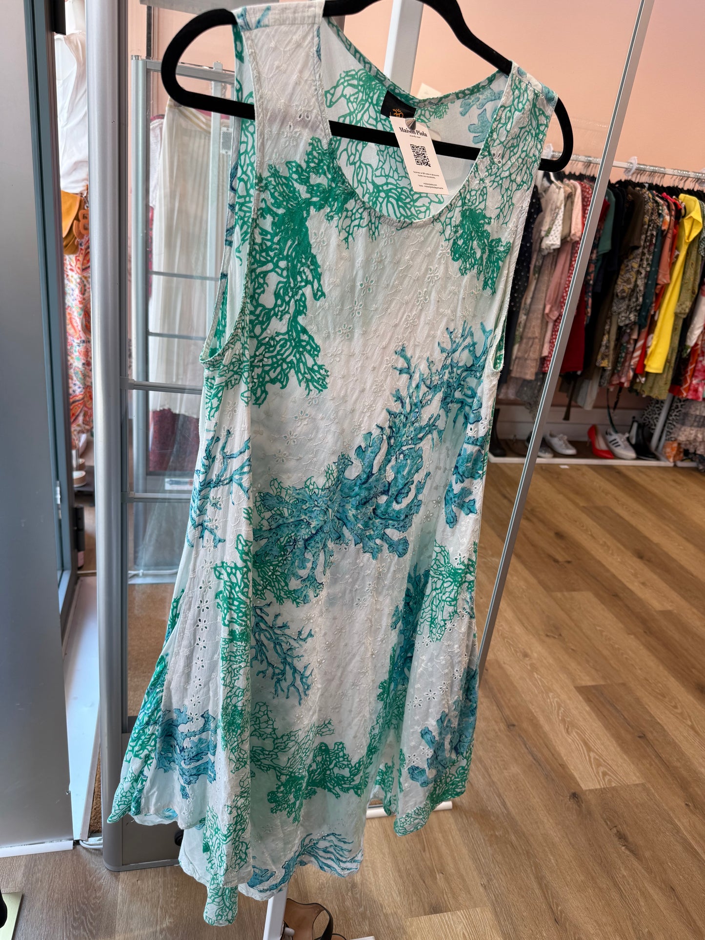 Robe blanc T.U
