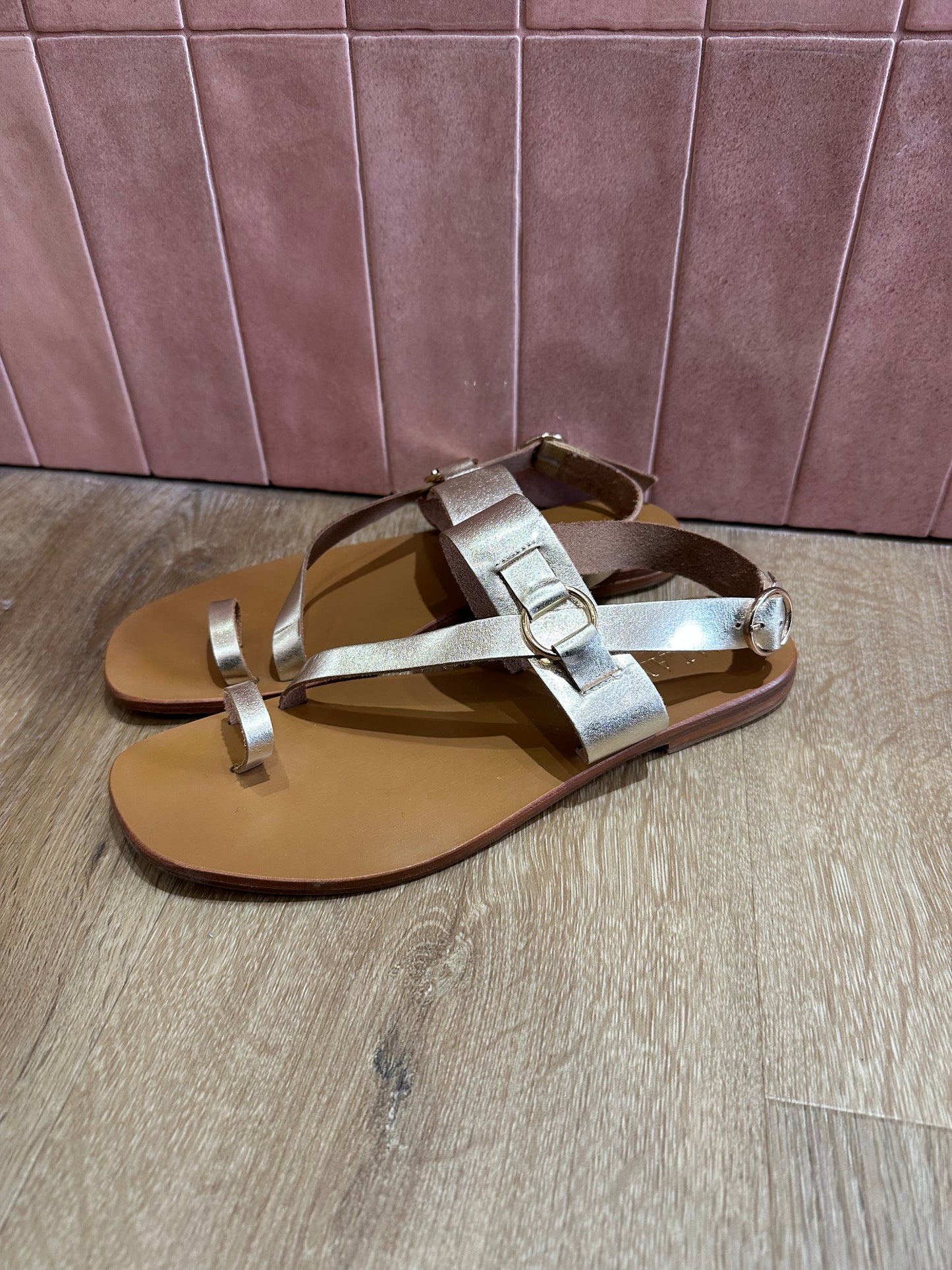 Sandales Calank T.38 cuir