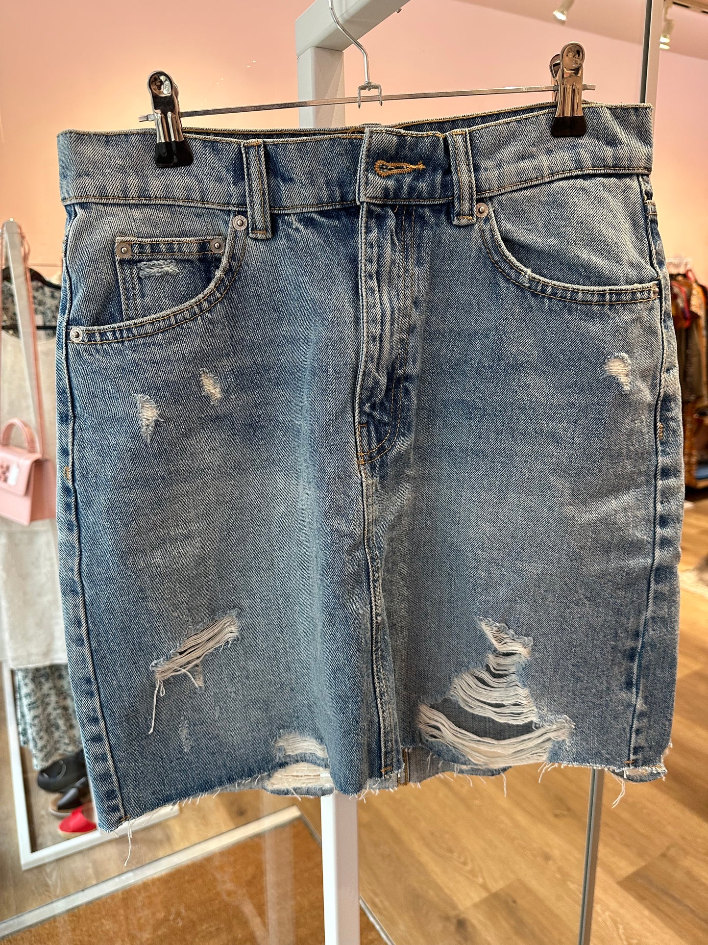 Jupe en jean Zara T.M