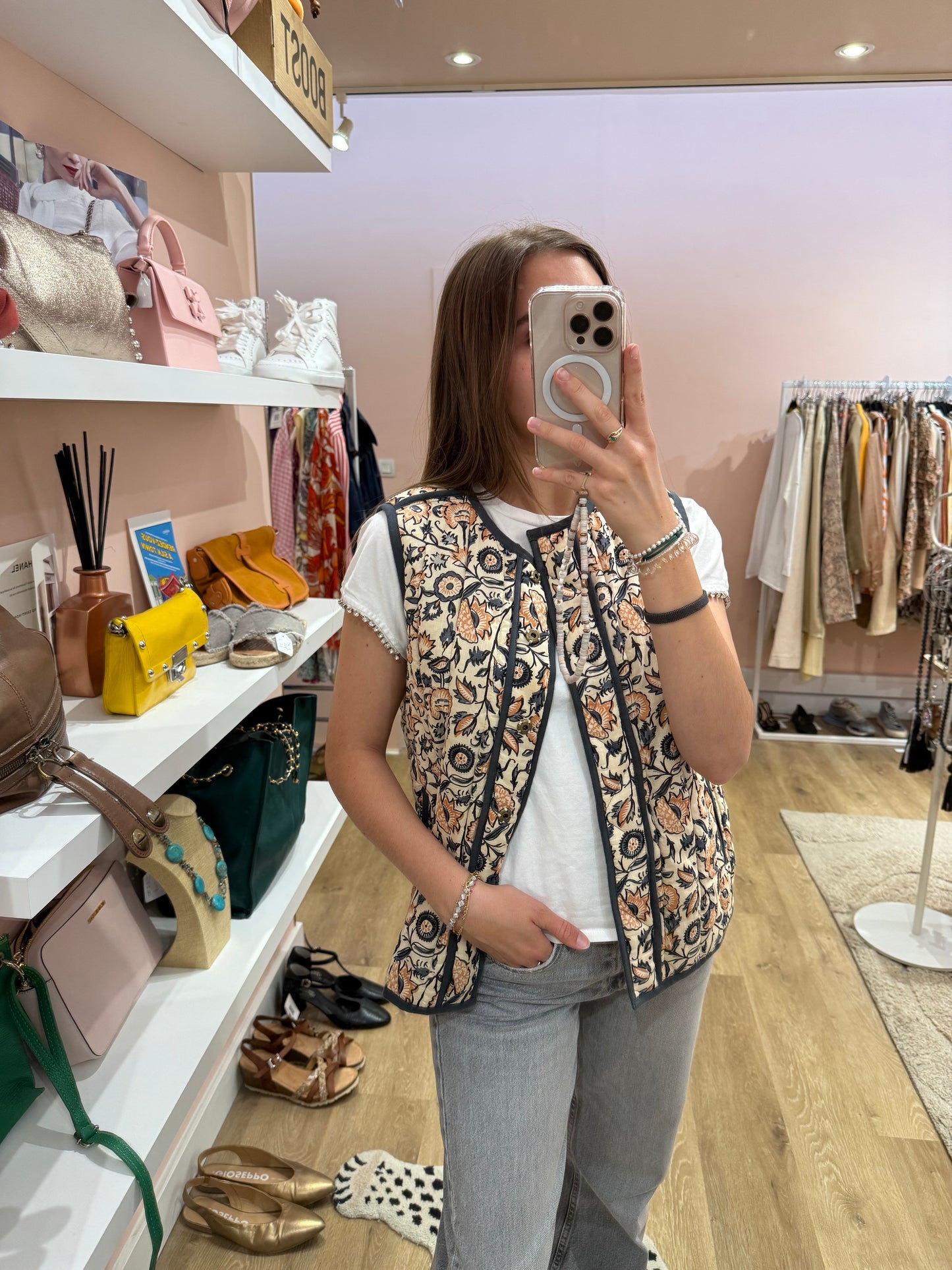 Veste matelassé love stories T.S