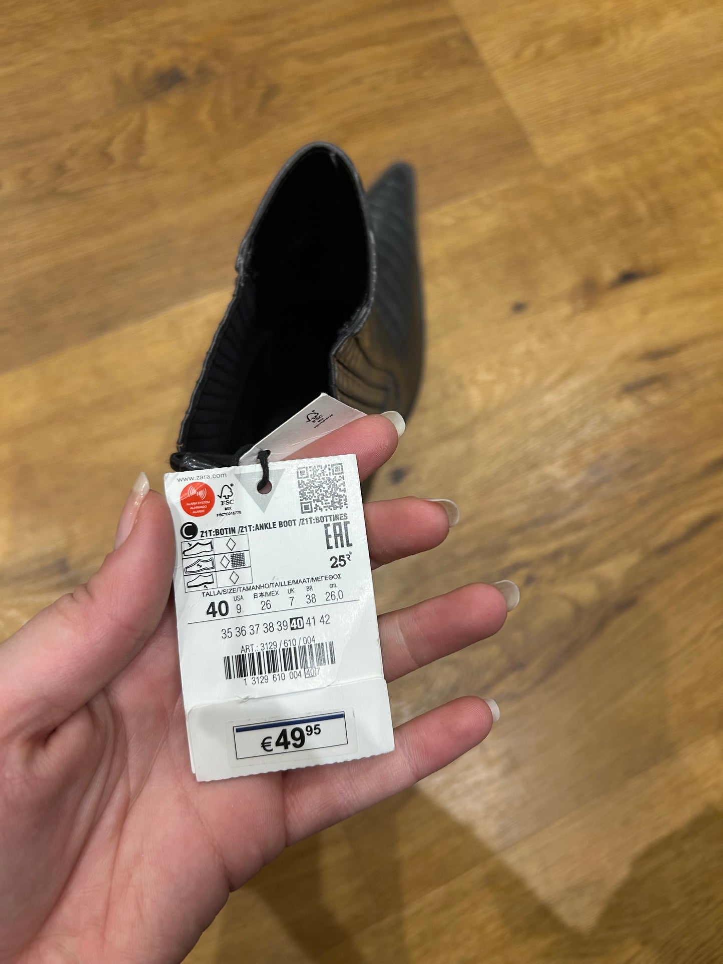Santiags Zara Taille 40