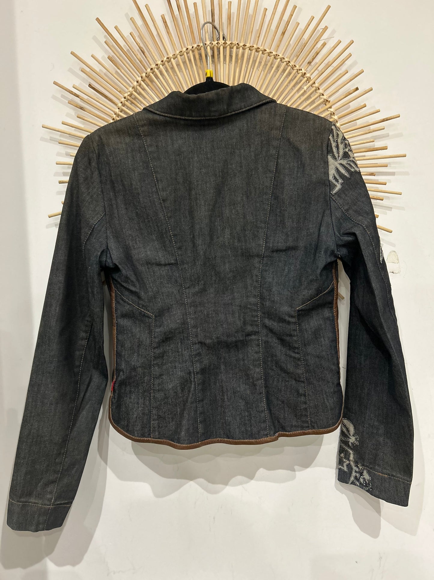 Veste en jean Christian Lacroix Taille 38