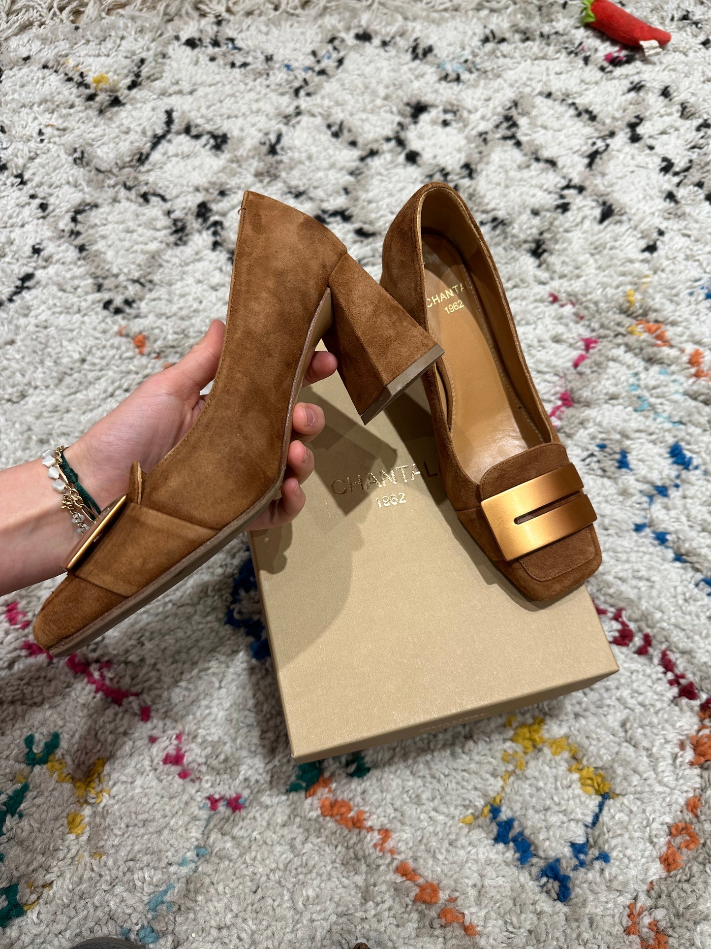 Talons Chantal cuir T.36