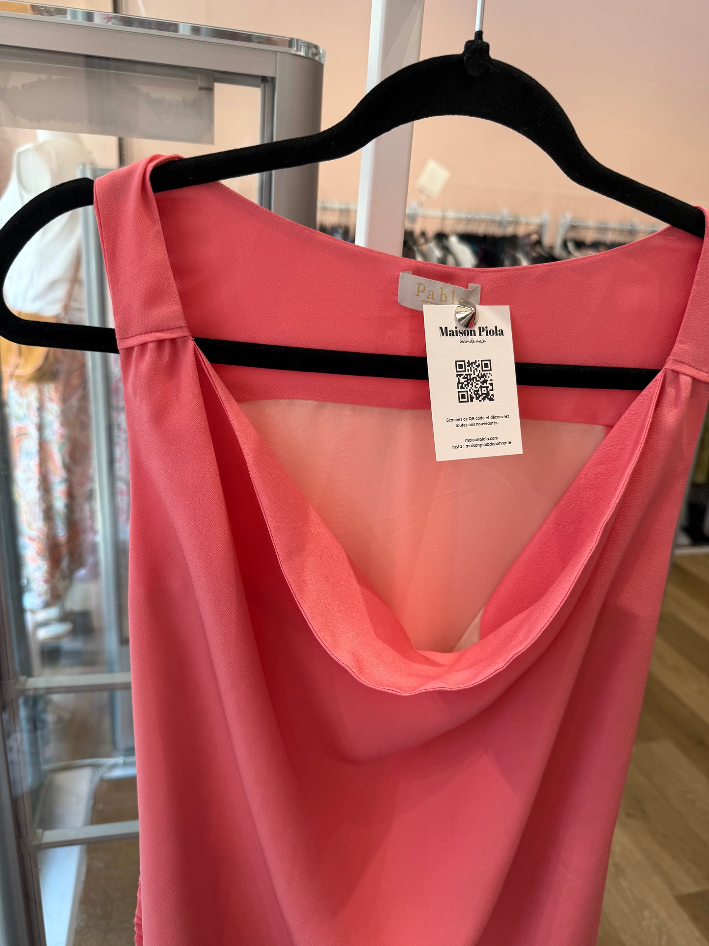 Robe Pablo rose T.36