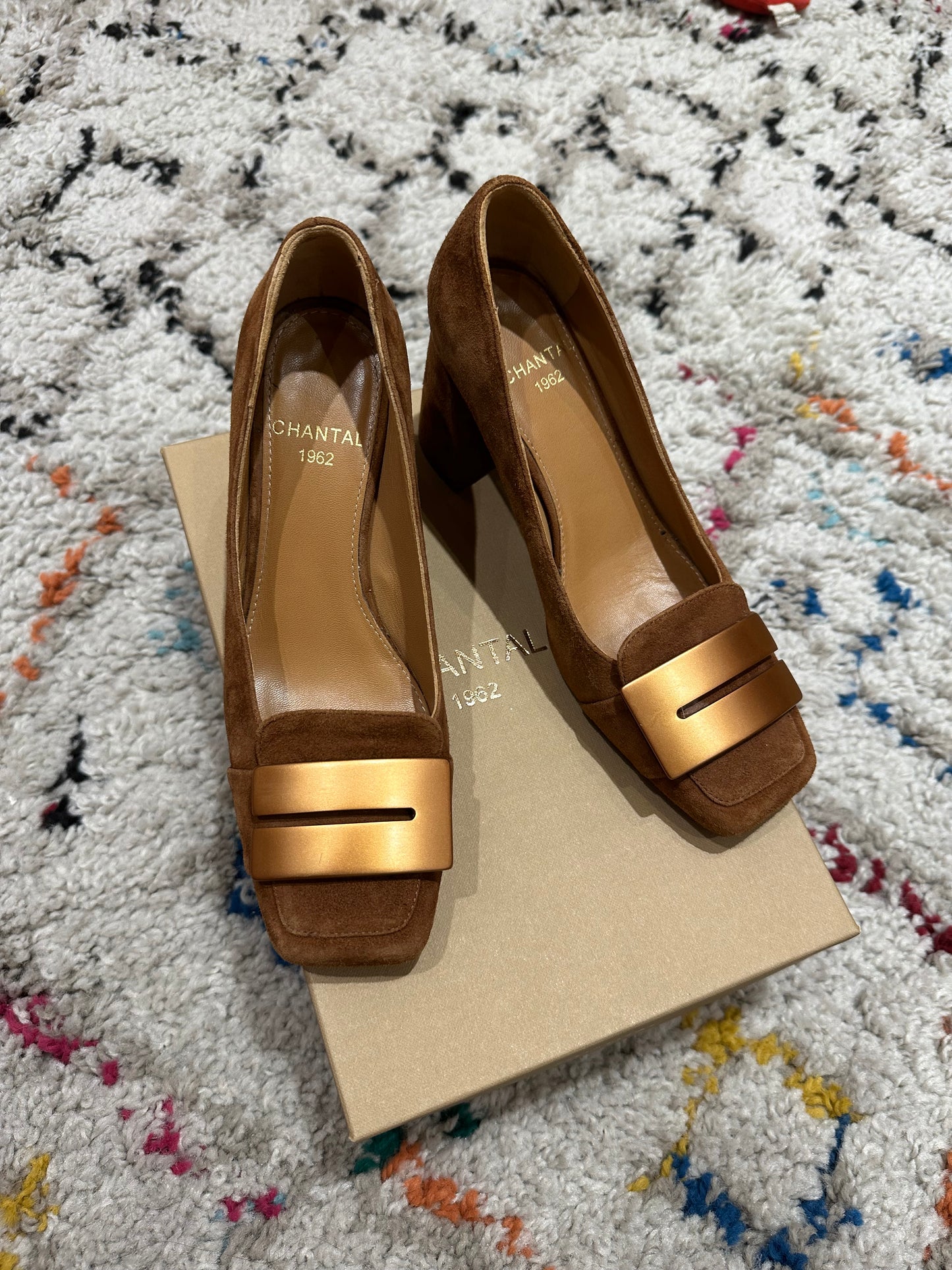 Talons Chantal cuir T.36