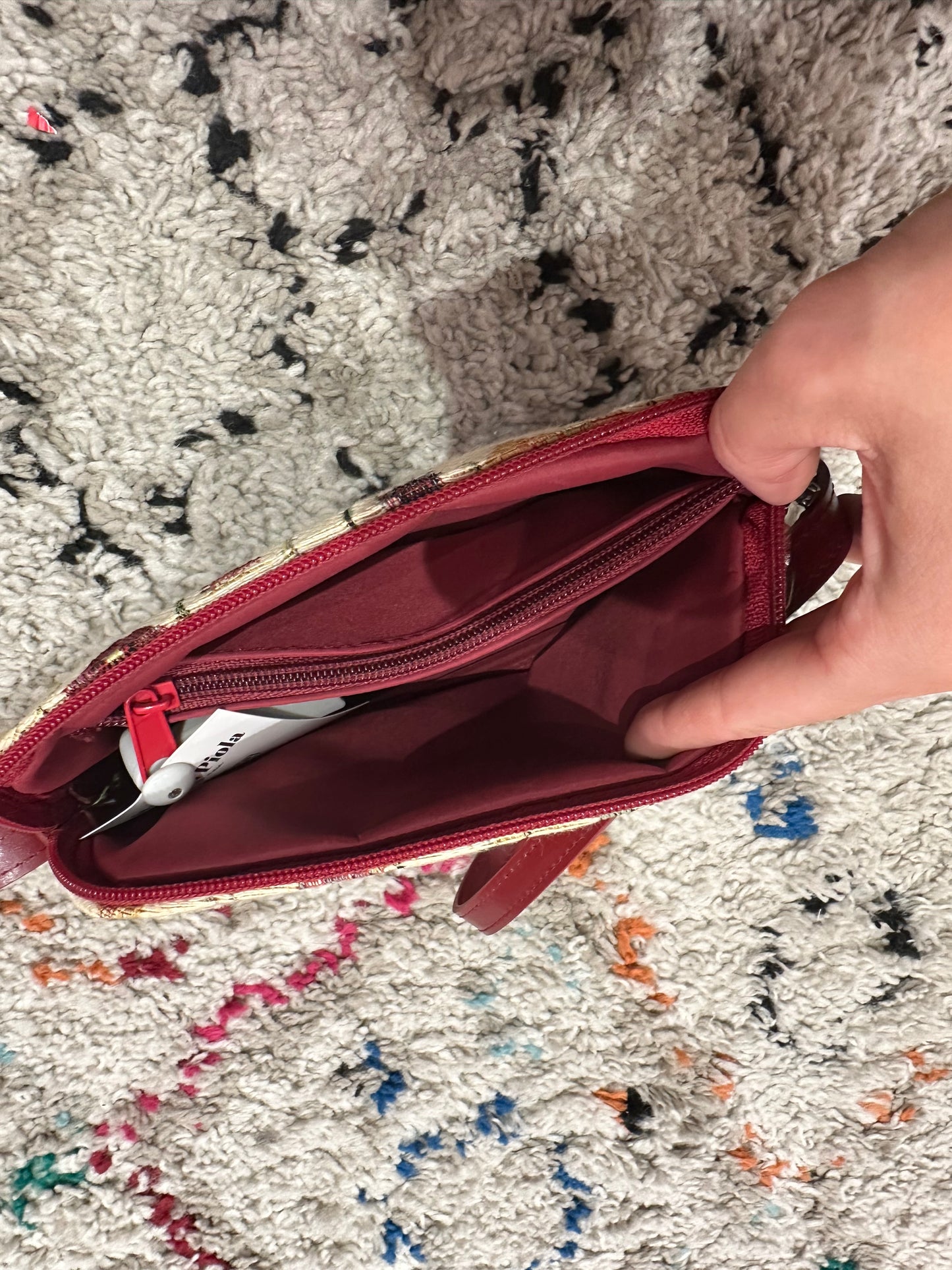 Sac broderie Fleurs