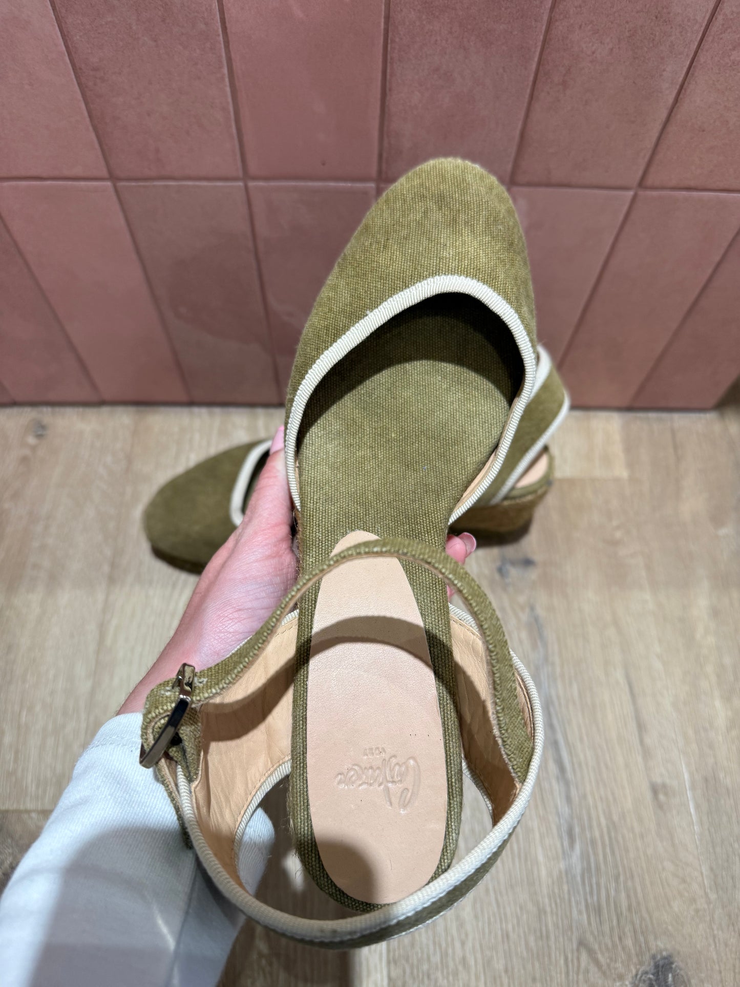 Chaussures compensées Castaner T.40