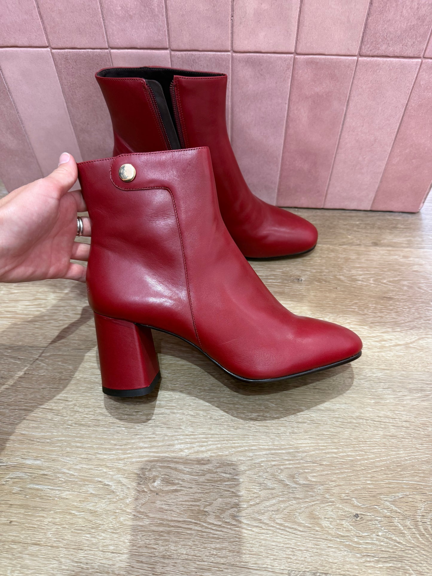 Bottines cuir minelli 39