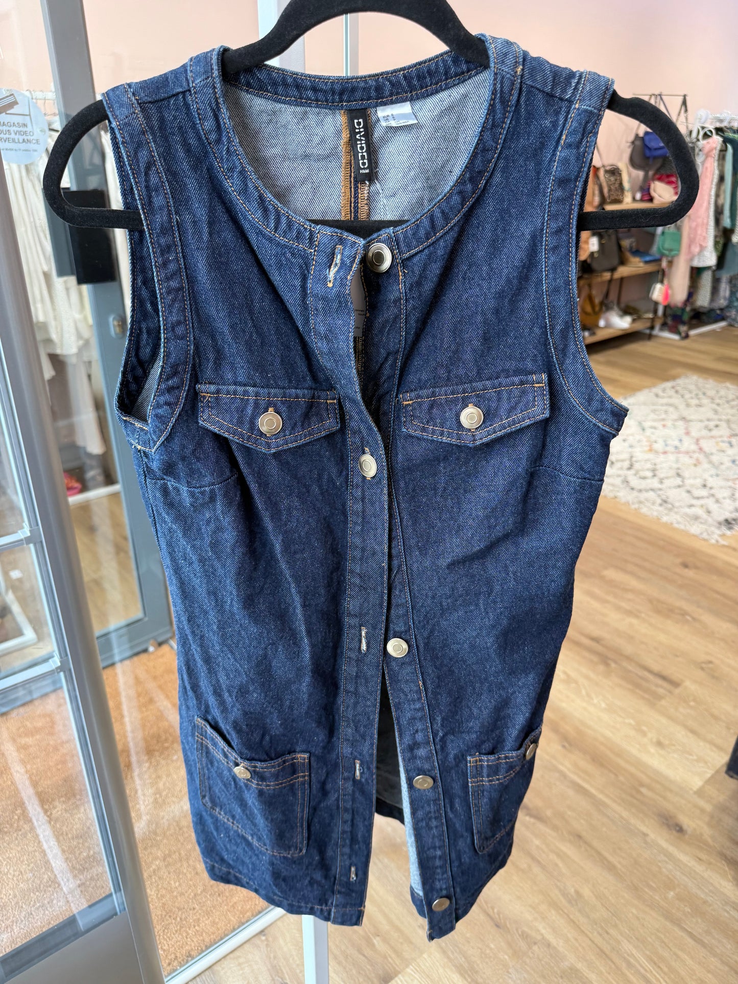 Robe en jean H&M T.S