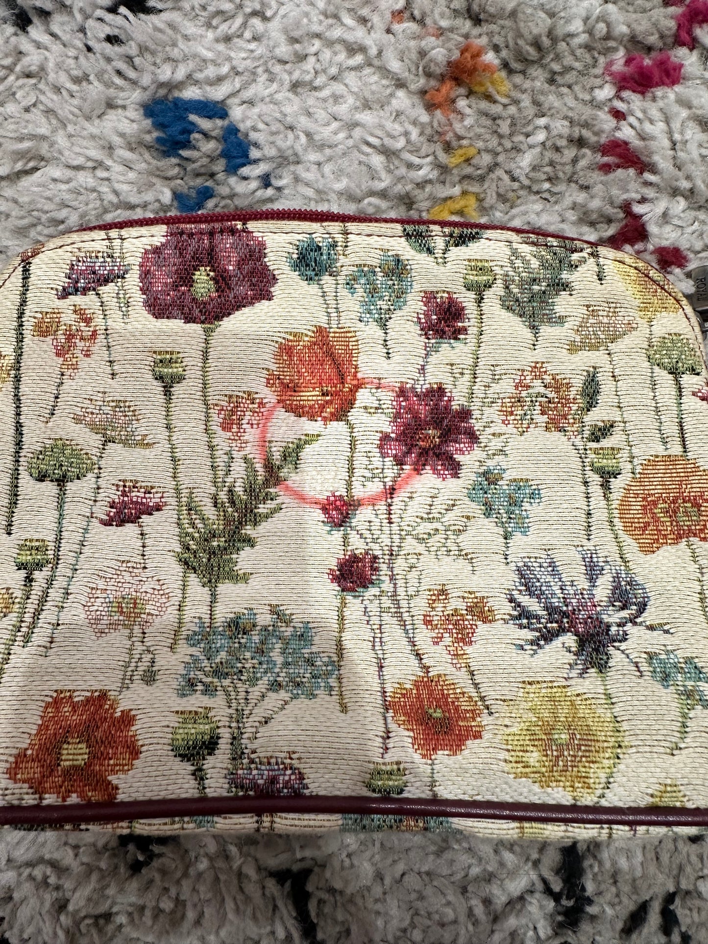 Sac broderie Fleurs