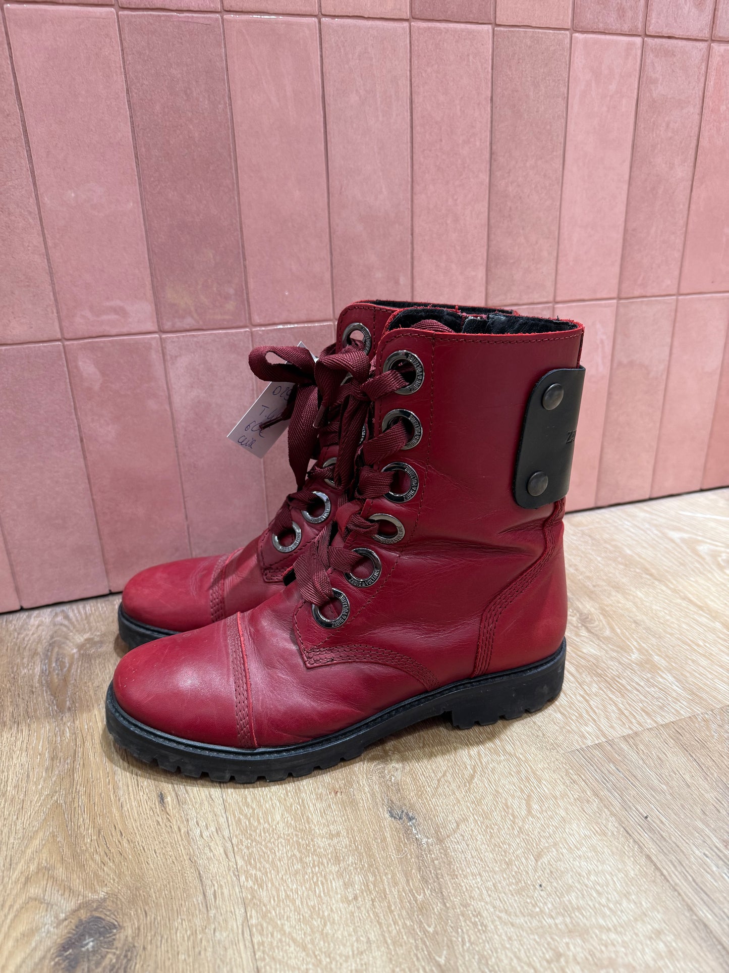 Bottines Zadig & voltaire T.40 cuir
