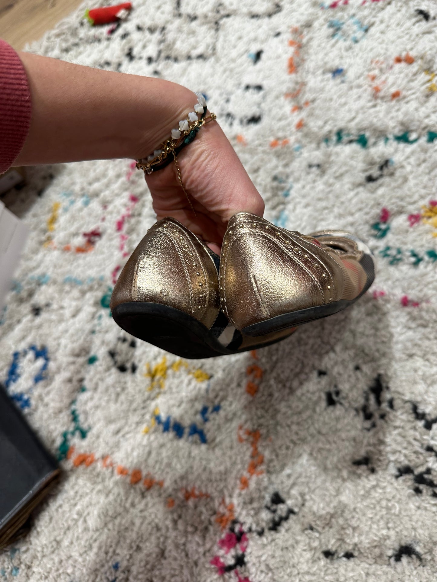 Ballerines Burberry cuir