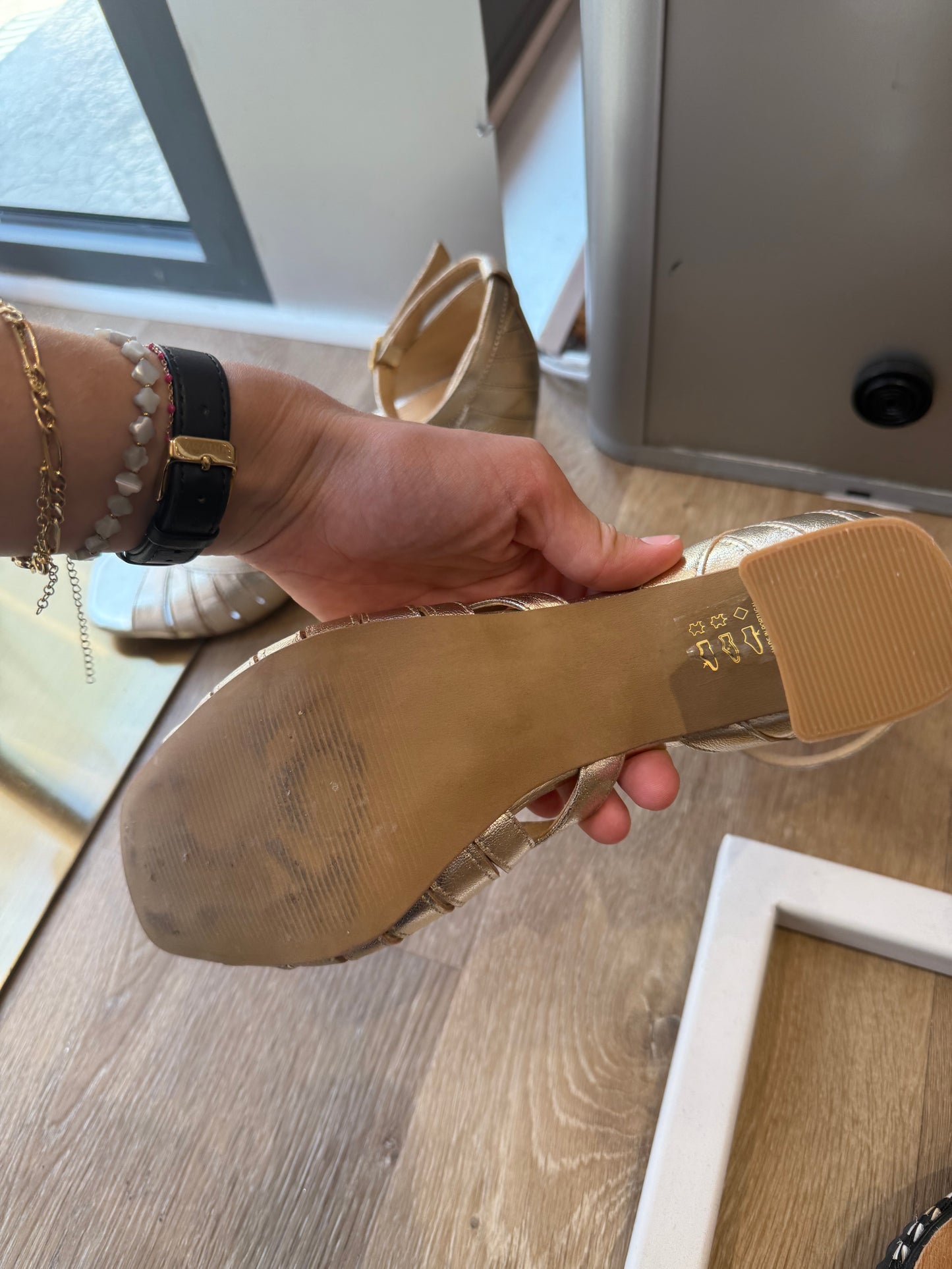 Sandales I.code T.40 cuir