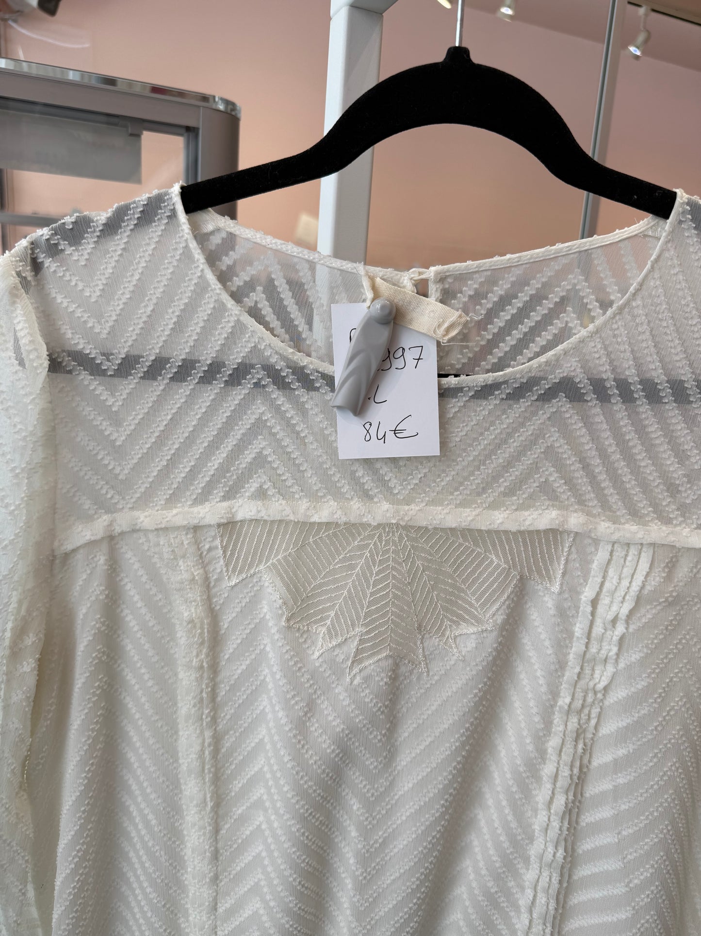 Robe blanche Bas&sh T.L
