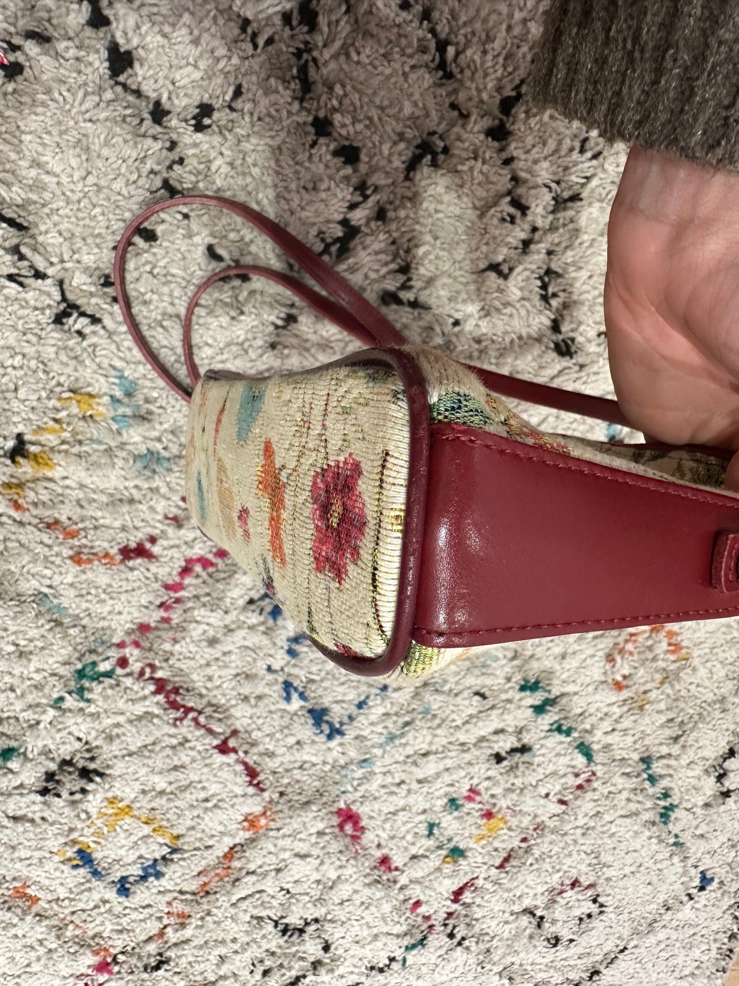 Sac broderie Fleurs