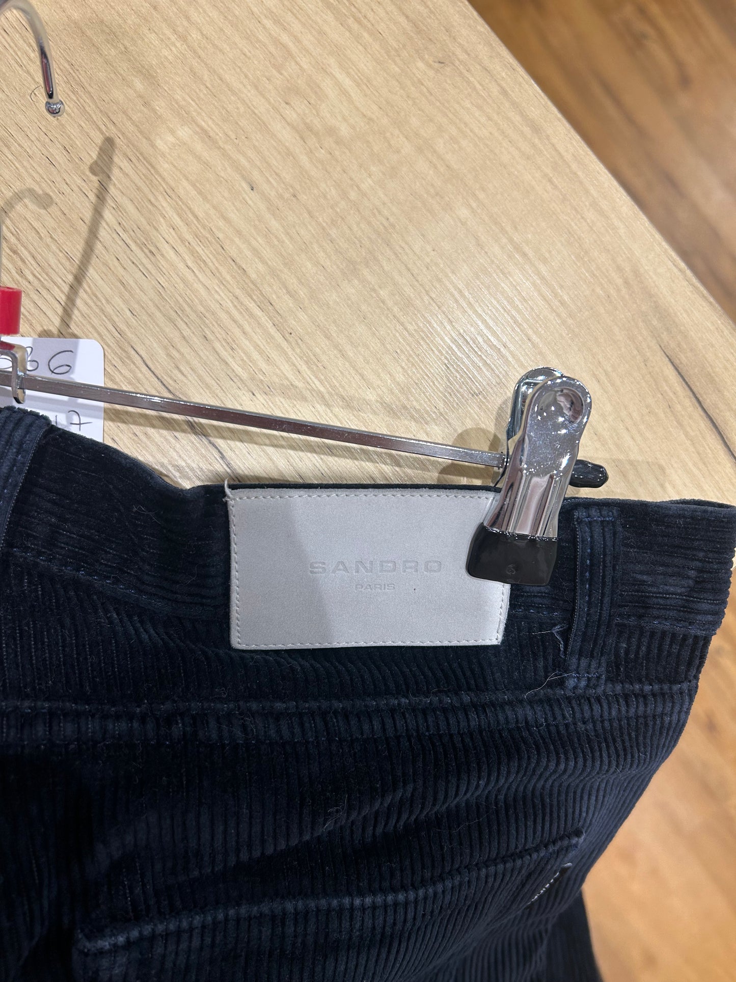 Pantalon côtelé Sandro Taille 40