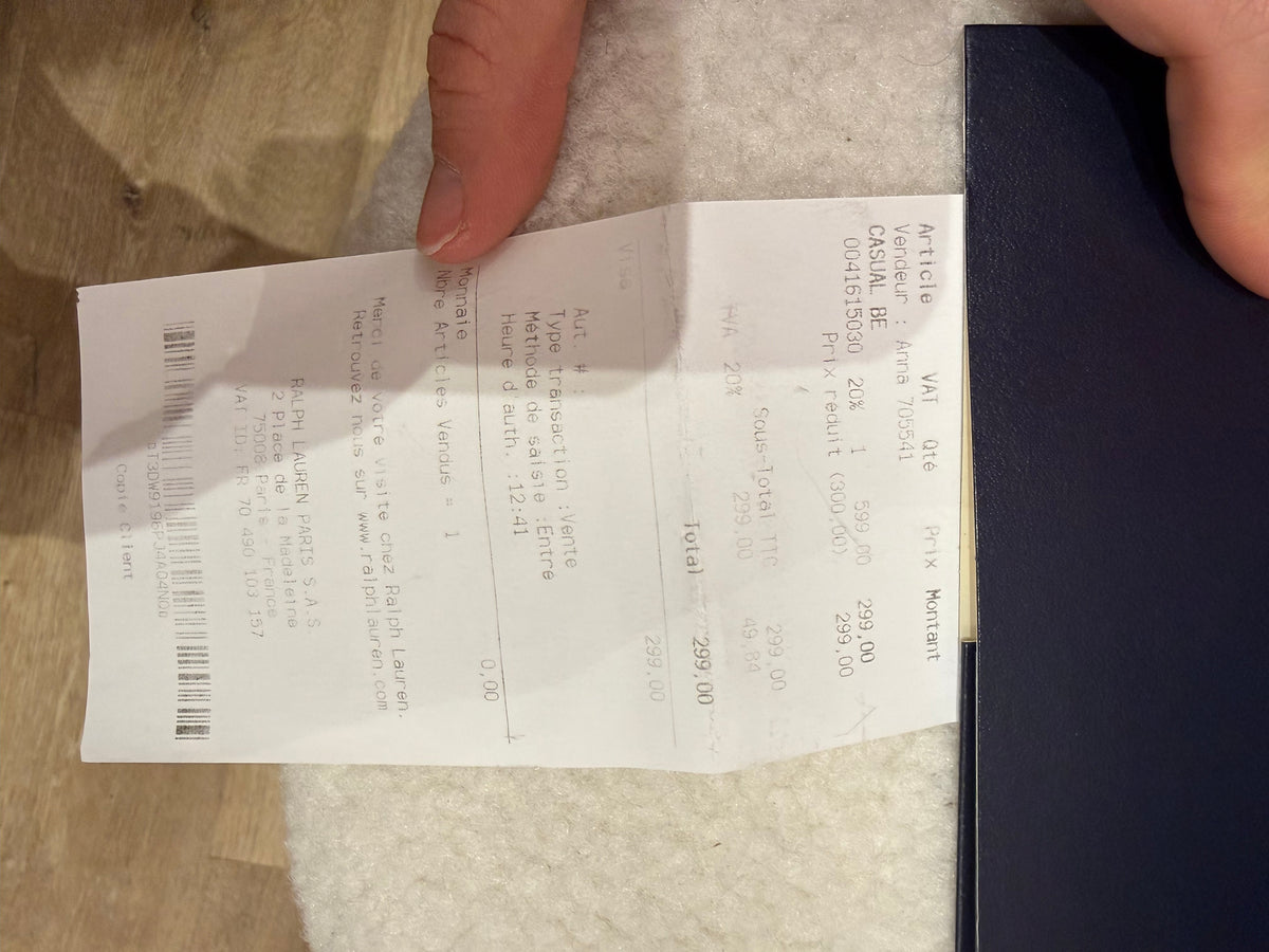 Ceinture épaisse Ralph Lauren